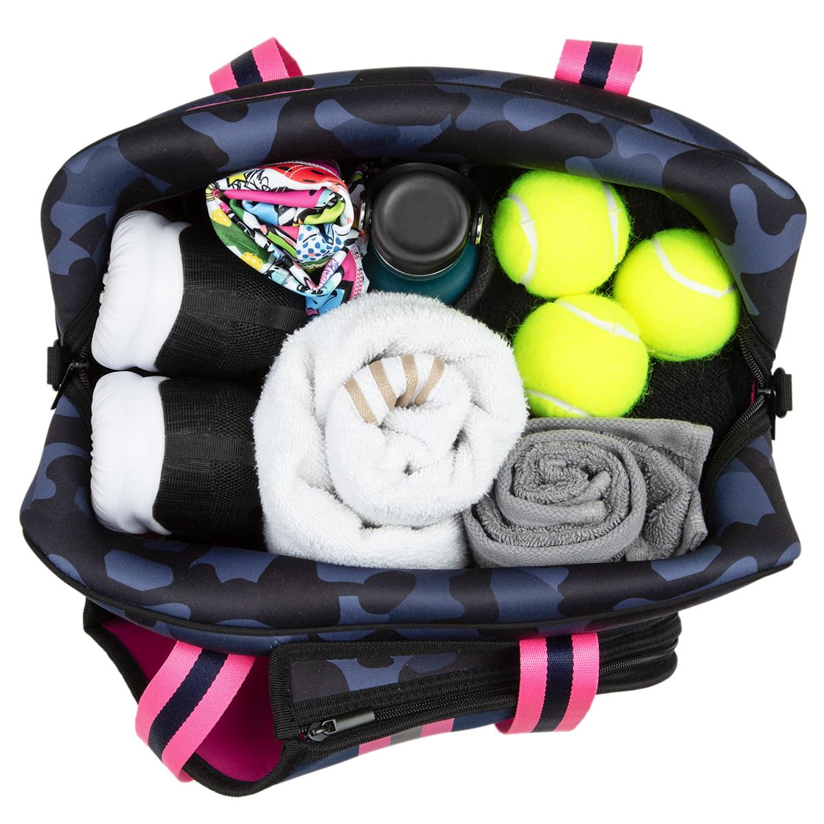 Premium Hampton Tennis Bag for Women - Spacious, Durable & Stylish Tennis Backpack with Multiple Pockets - Perfect for Court, Gym & Travel Accessories