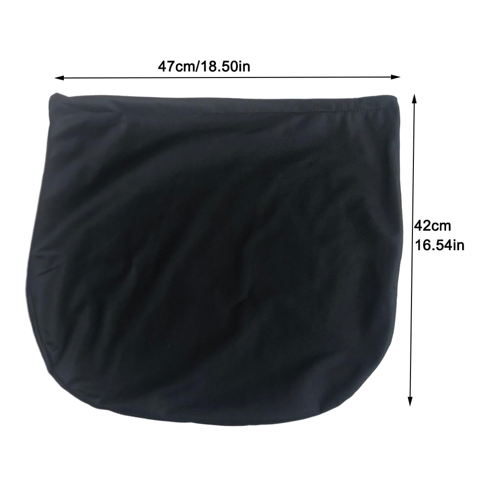 2 Pack Lightweight Motorcycle Helmet Storage Bags - Waterproof Travel Carrying Case for Sports Bike, Scooter & ATV Riding - Perfect for Commuting, Road Trips & Gear Protection (Black)