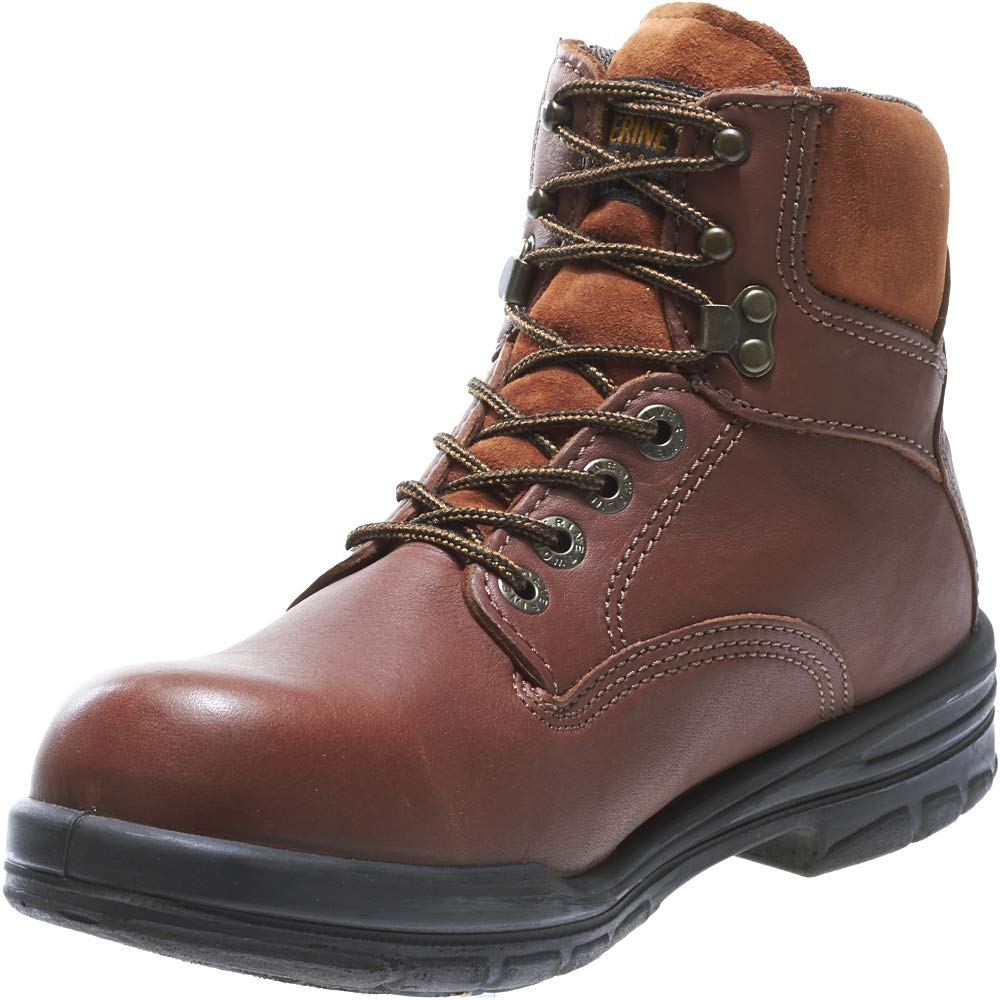 Wolverine Men's Durashocks Sr Direct Attach 6 Inch Work Boot - Durable Safety Boots for Construction, Landscaping & Outdoor Work