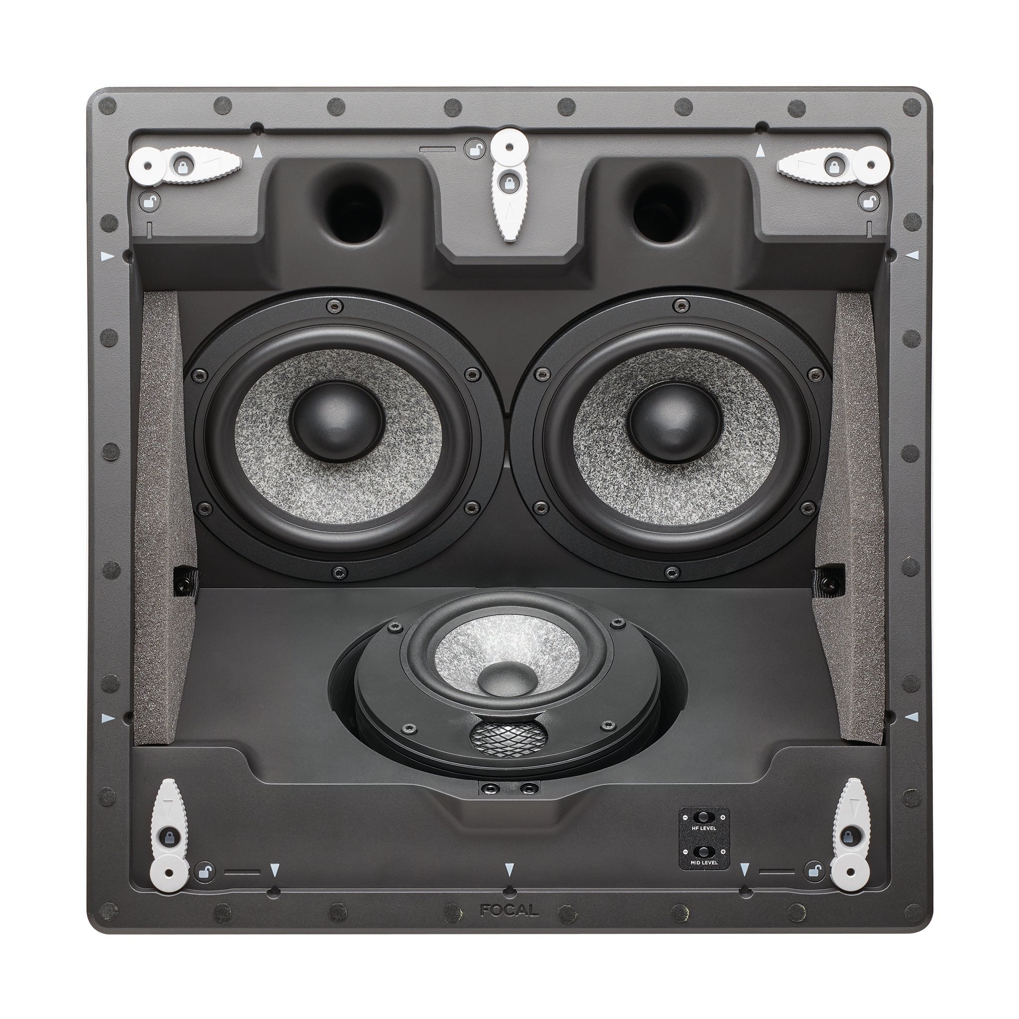 Focal 1000 ICLCR5 In-Wall/In-Ceiling Speaker - High Performance Home Theater & Surround Sound System - Perfect for Living Rooms, Home Cinemas & Multi-Room Audio Setups
