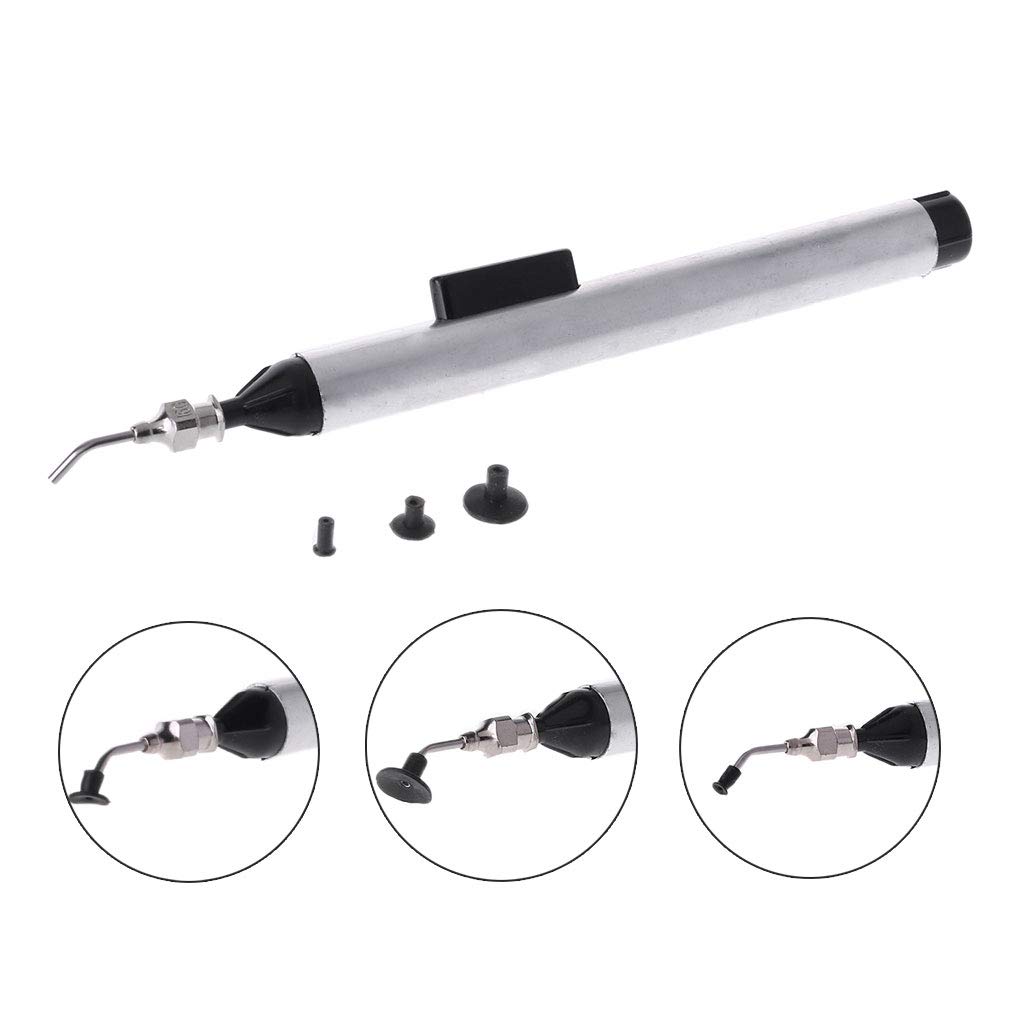 3-Size Suction Vacuum Pen Pickup Tool for IC Chip Component Extraction & PCB Repair | Precision Electronic Repair Tool Kit for Home & DIY Projects | Ideal for Women in Tech & Hobbyists