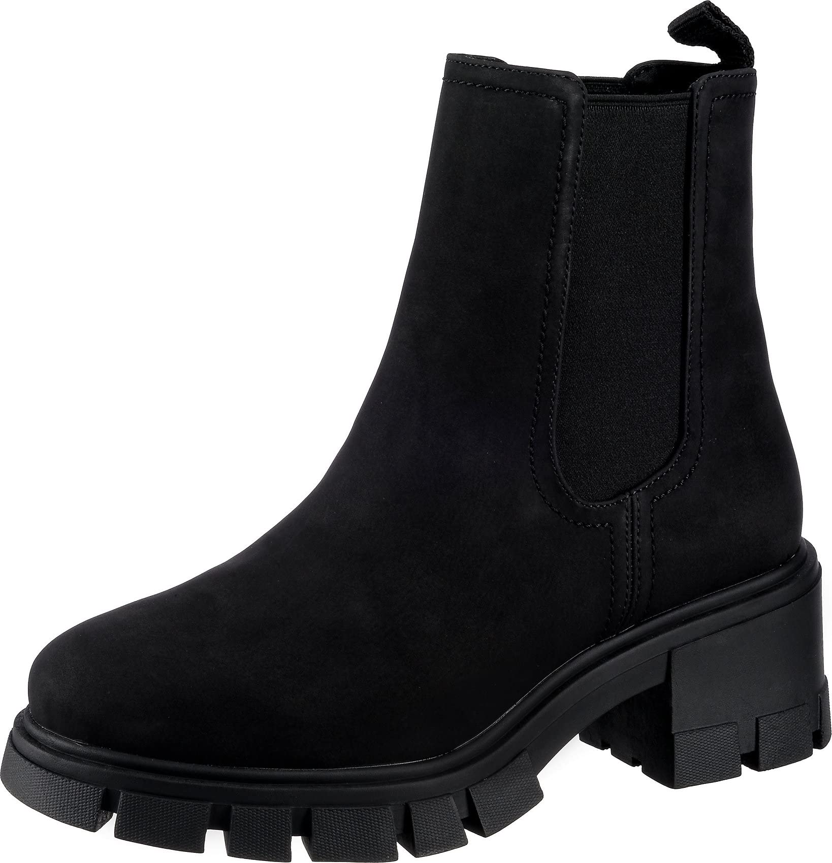 Call It Spring Women's Logann Ankle Boots - Stylish Chunky Heel Booties for Fall & Winter | Perfect for Office, Date Night & Casual Outfits