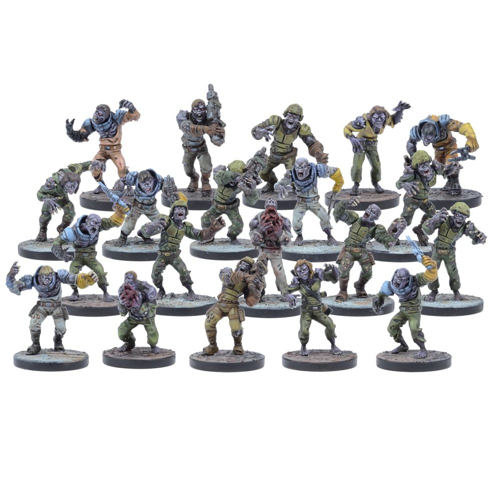 Mantic Plague Zombies Action Figures - Horror Collectibles for Halloween & Tabletop Gaming - Perfect for Cosplay, Displays & Gifts
