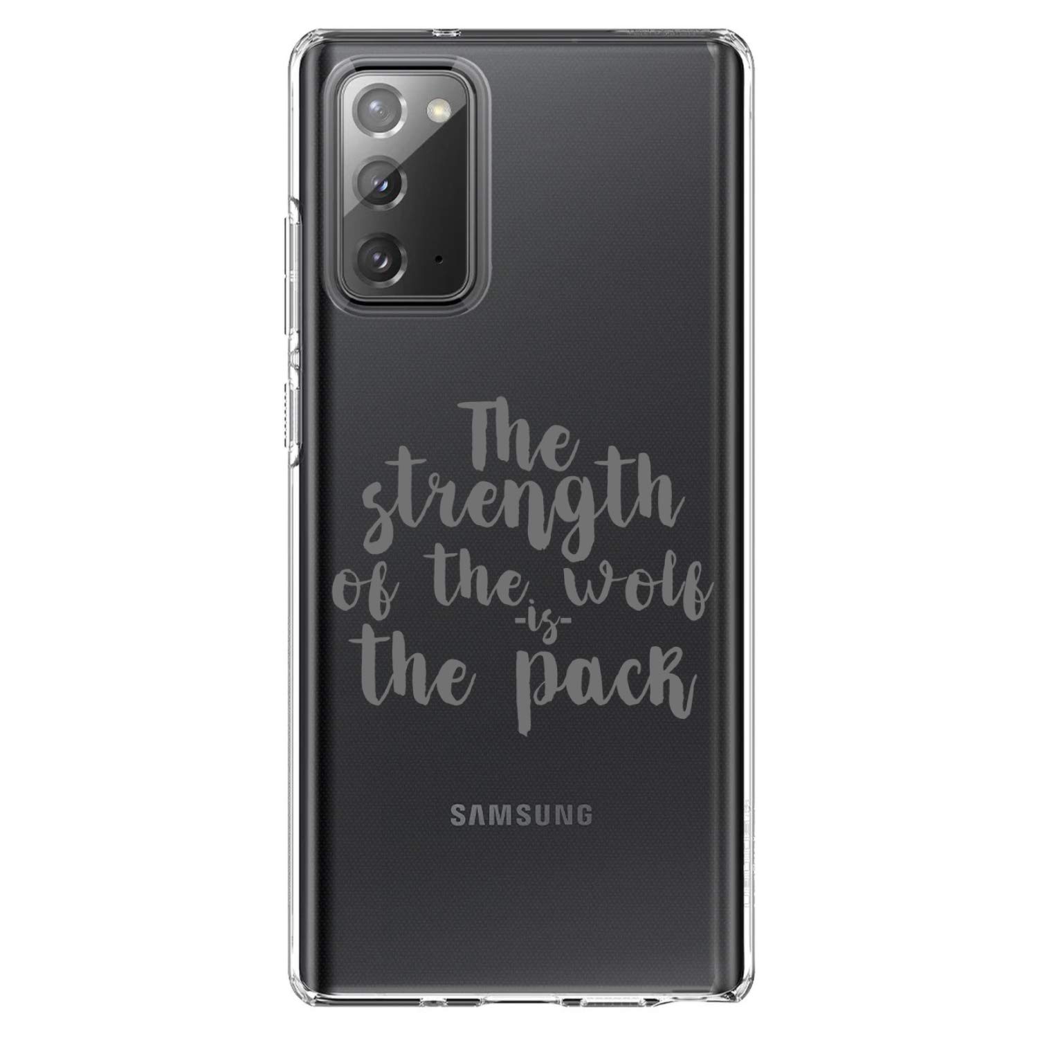 Premium Clear Shockproof Hybrid Case for Samsung Galaxy Note 20 (6.7 Inch) - Military-Grade Protection with TPU Bumper & Acrylic Back Cover + Tempered Glass Screen Protector - Perfect for Outdoor, Travel and Daily Use