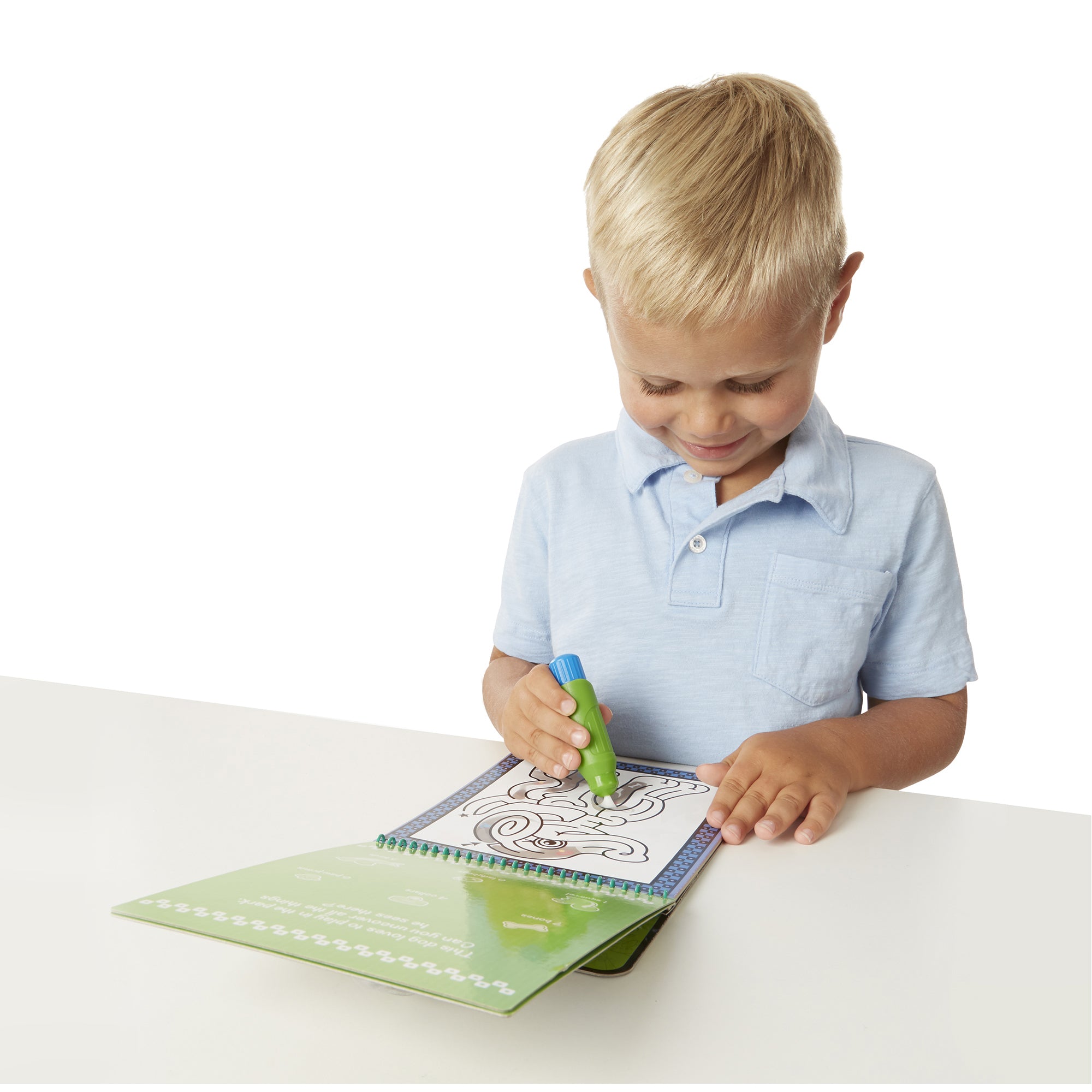 Portable Water Wow Coloring Book for Kids - Reusable & Mess-Free Pet Themed Activity Pad for Travel, Road Trips & Airplane Entertainment