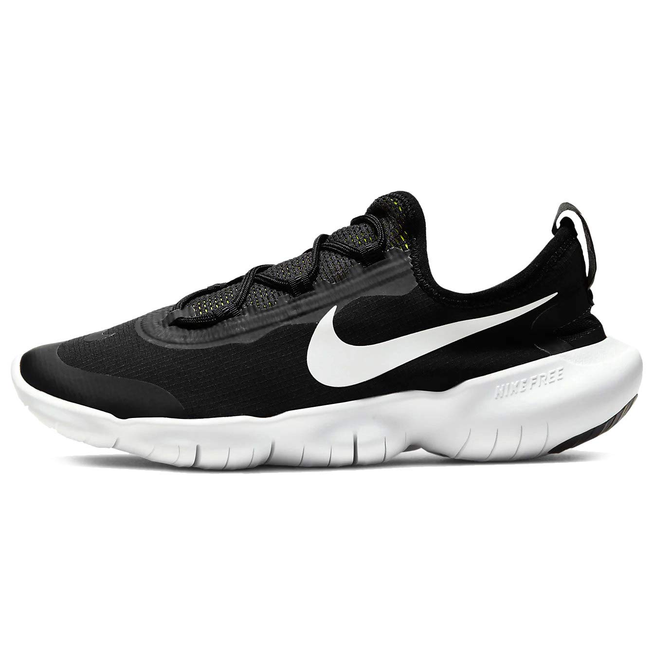 Nike Free RN 5.0 Big Kids' Running Shoes - Lightweight & Breathable for Casual Jogging & Daily Wear (CJ2079-002, Size 6.5) - Perfect for School, Playground & Outdoor Activities