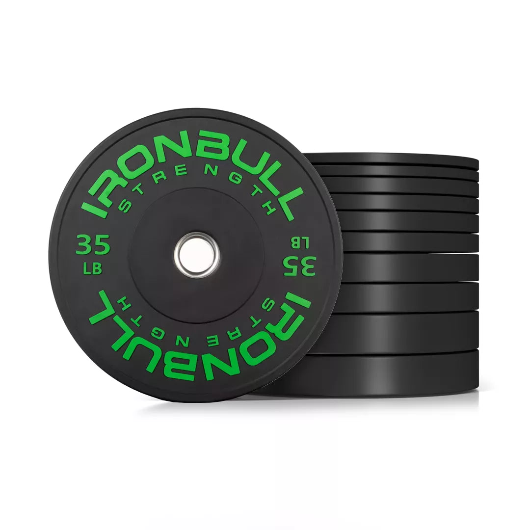 High-Performance Bumper Plates & Sets (LB) - Ideal for CrossFit, Weightlifting & Home Gym Strength Training