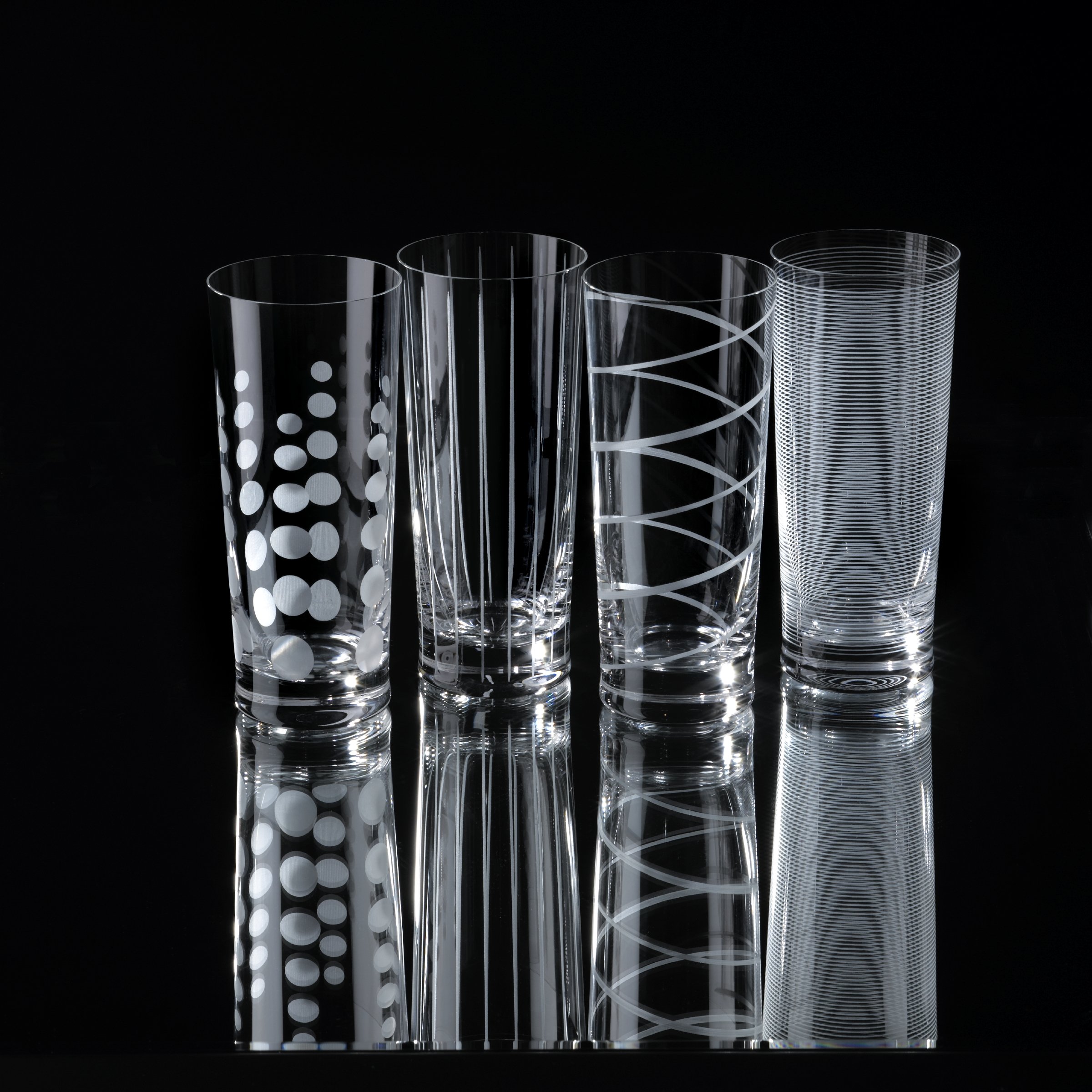Premium Mikasa Cheers Wine & Highball Glass Set - 16 oz & 19.75 oz for Cocktails, Whiskey, and Party Entertaining - Elegant Barware for Home & Restaurant Use