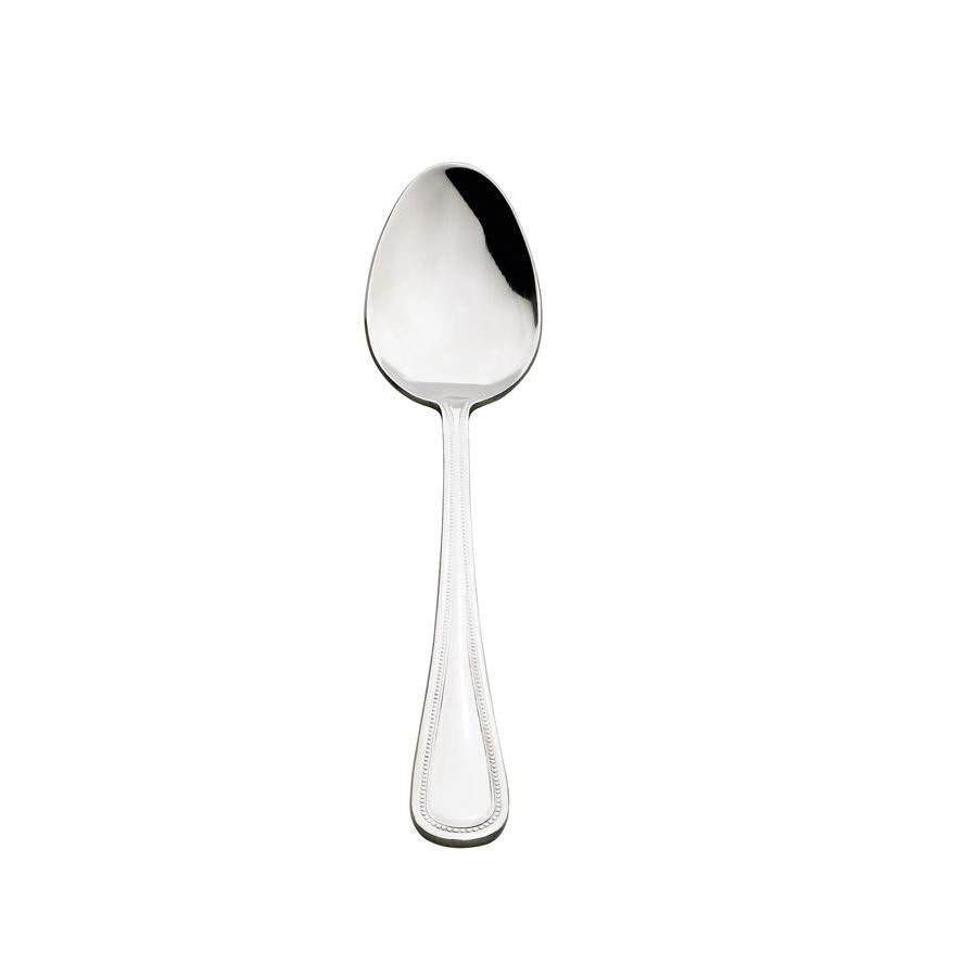 Premium Stainless Steel Browne Contour Dessert Spoon Set - Elegant Tea & Coffee Spoons for Desserts, Ice Cream, and Afternoon Tea Parties (Set of 6) - Perfect for Home, Restaurant, and Wedding Table Settings