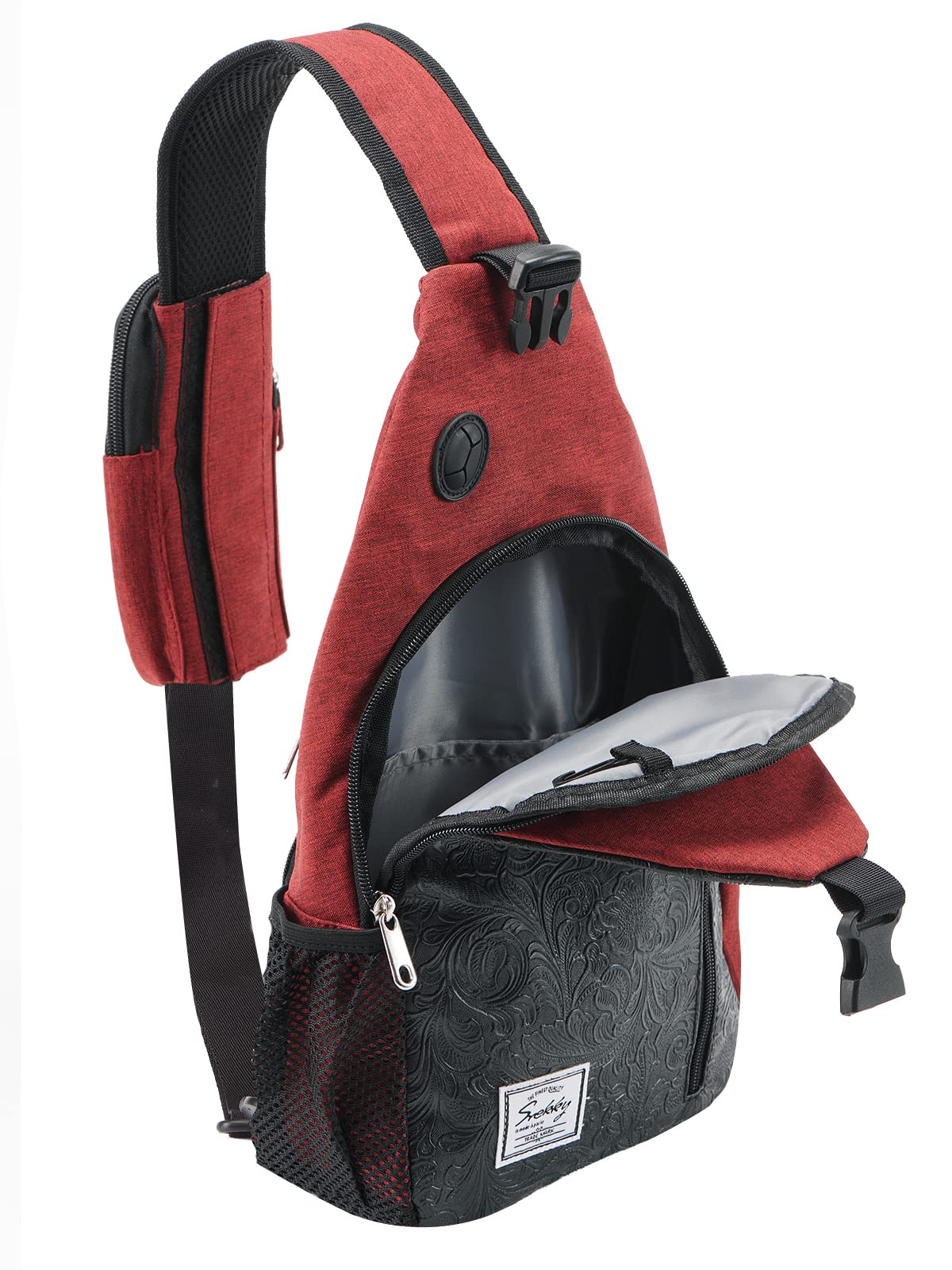 Men's Sling Bag - Lightweight Crossbody Backpack for Travel & Hiking with Detachable Pouch | Perfect for Outdoor Adventures, Commuting & Daily Use