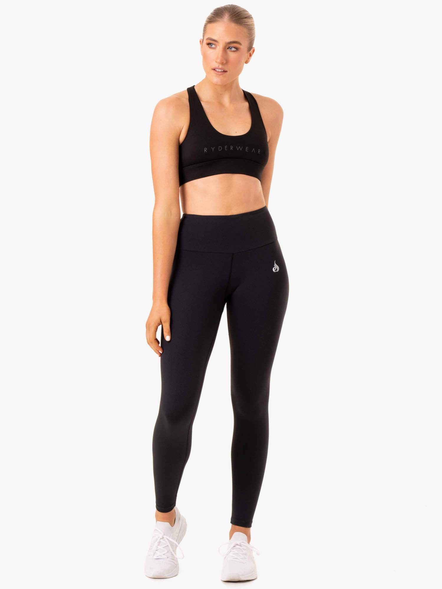 Staples Scrunch Bum Leggings for Women - High Waisted Tummy Control Yoga Pants in Black | Perfect for Workouts, Yoga & Everyday Wear