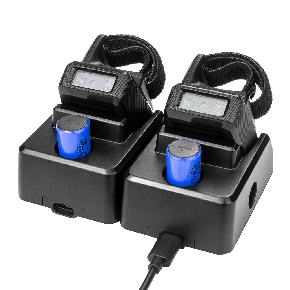 RS 9000 2D Finger Barcode Scanner - High-Speed Wireless Bluetooth Barcode Reader for Retail, Warehouse & Inventory Management | Perfect for POS Systems, Mobile Shopping & Logistics Tracking