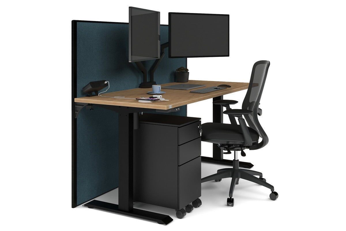 Height Adjustable Desk 1600L x 700W - Ergonomic Standing Desk for Home & Office - Perfect for Work, Study & Gaming