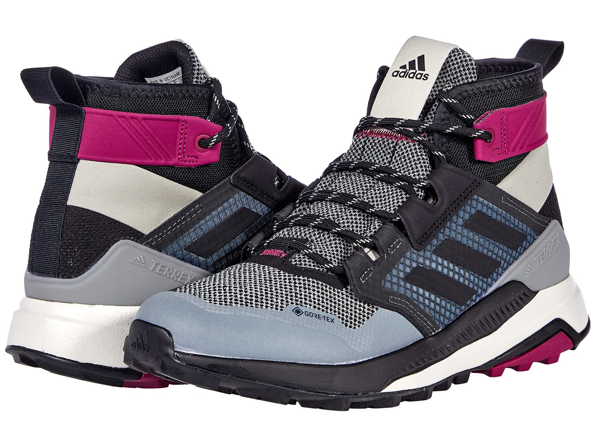 adidas Men's Terrex Trailmaker Mid Gore-Tex® Waterproof Hiking Boots - Lightweight & Durable for Outdoor Adventures, Hiking, and Trekking