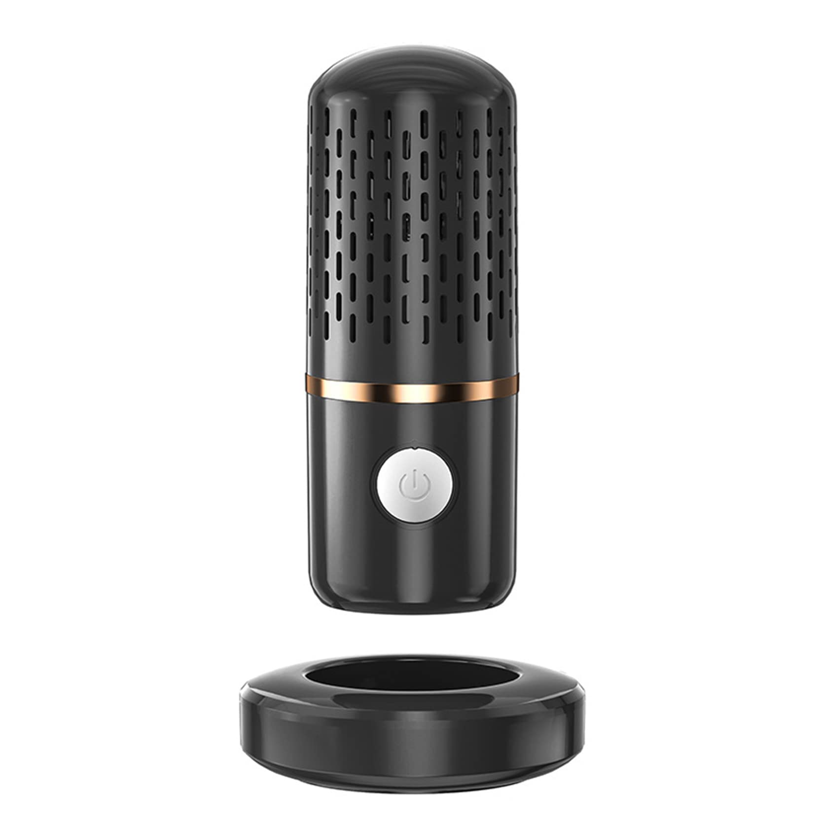 USB Rechargeable Portable Fruit & Vegetable Cleaner Machine - Capsule Design for Washing Rice, Meat, Fruits and Vegetables | Grey | Perfect for Kitchen, Camping and Travel Use