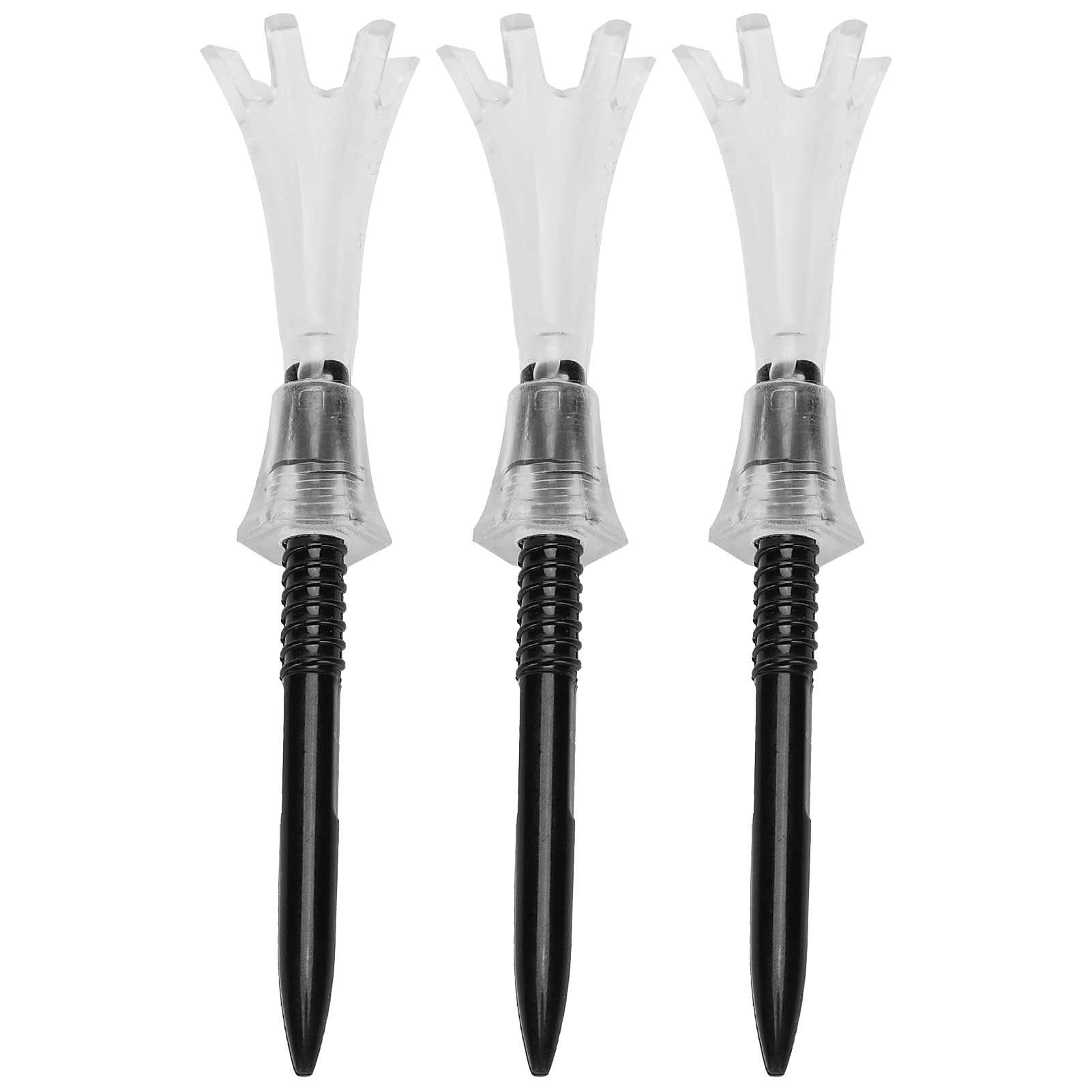 Adjustable Height Golf Tees - Durable Plastic Golf Training Tees for Practice & Driving Range - Perfect Gift for Golf Lovers, Fathers & Family Members - Ideal for Beginners, Pros & Outdoor Sports Enthusiasts