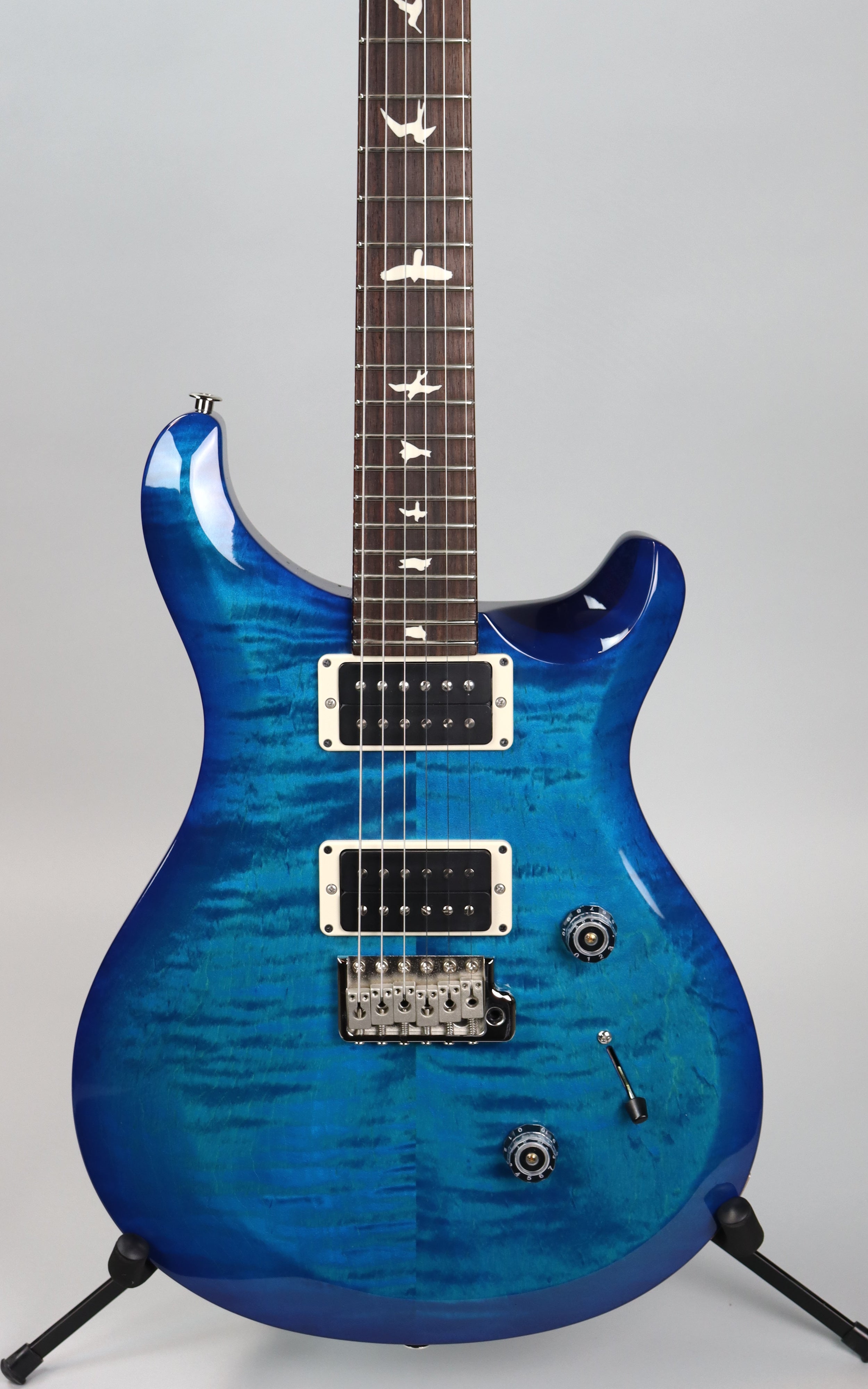 Paul Reed Smith S2 Custom 24 Electric Guitar - Lake Blue Finish | Premium Tone & Playability for Stage & Studio