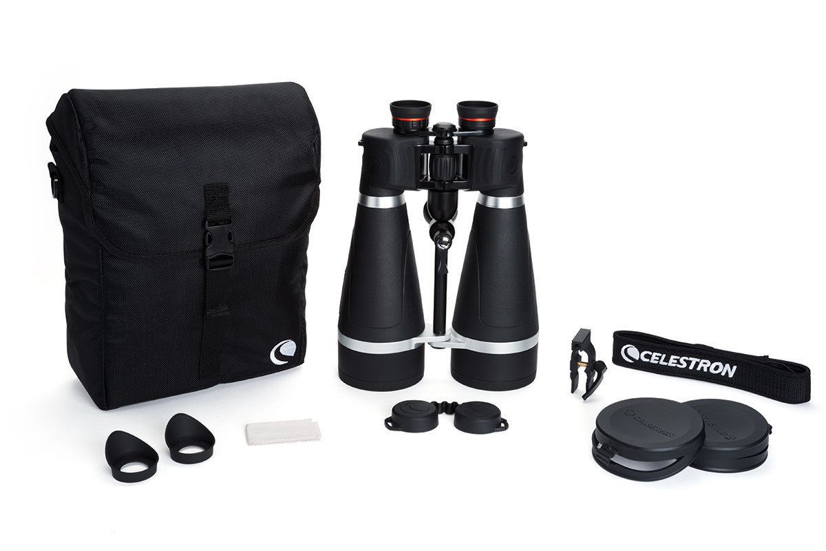 Celestron SkyMaster Pro 20x80 Porro Binoculars - High Power Astronomy Binoculars for Stargazing, Bird Watching & Long Distance Viewing - Perfect for Outdoor Adventures & Night Sky Observation