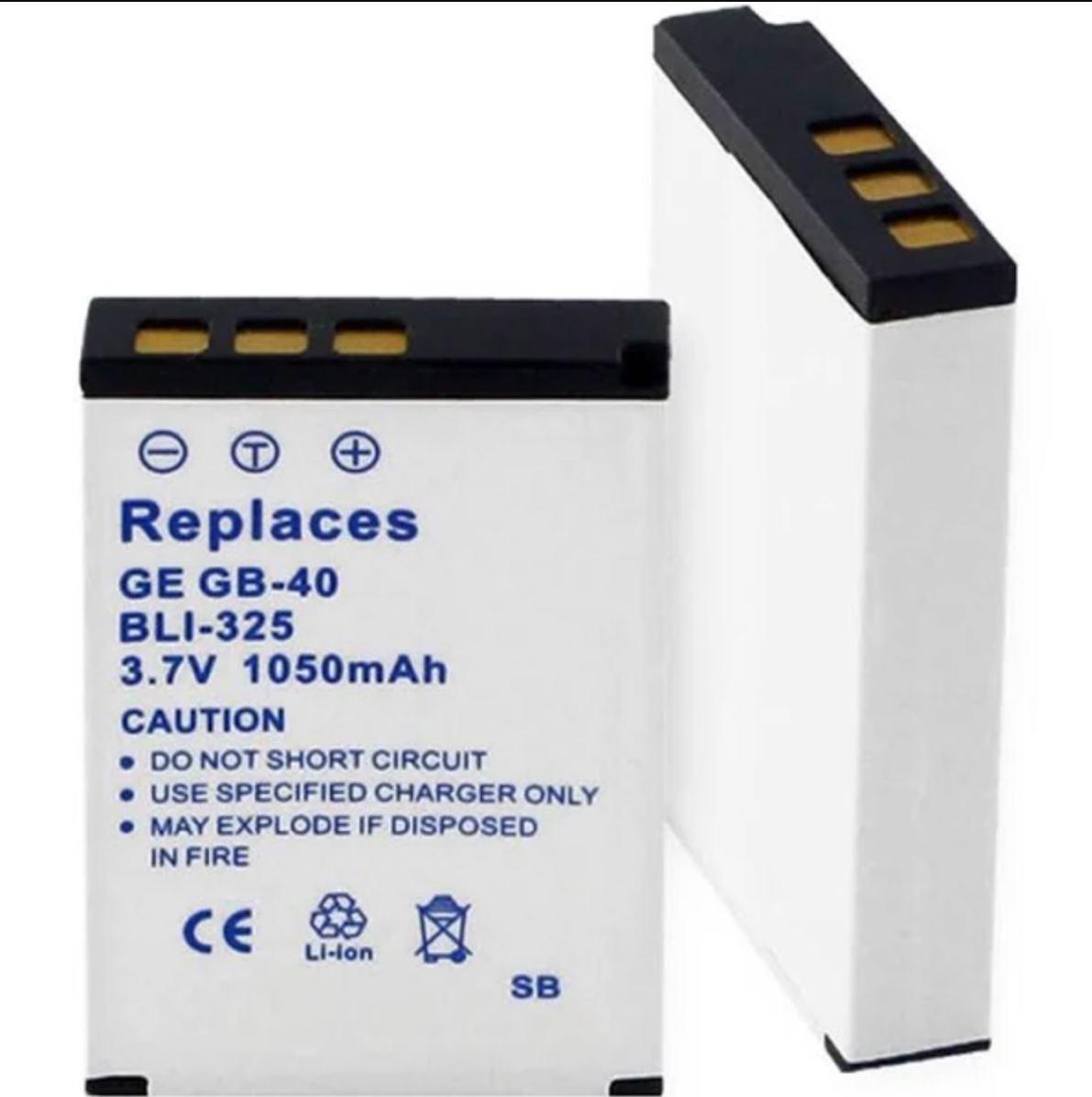 GE GB40 Lithium-Ion Jump Starter - 1050mAh Portable Car Battery Booster for Emergency Vehicle Jump Starts (Perfect for Cars, Trucks, SUVs & Motorcycles)