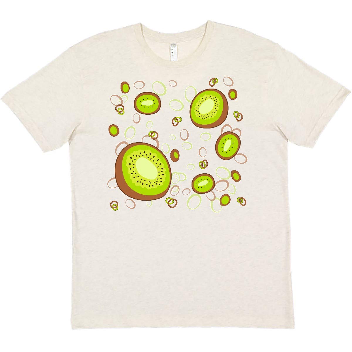 Inktastic Kiwi Fruit Party T-Shirt - Fun & Cute Graphic Tee for Women & Men - Perfect for Summer Outfits, Casual Wear & Fruit Lovers