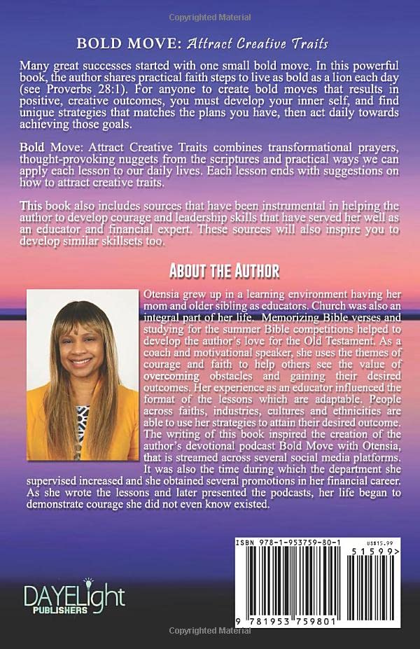 Bold Move: Creative Traits Attraction - Inspire Innovation & Artistic Expression for Home, Office & Studio Decor