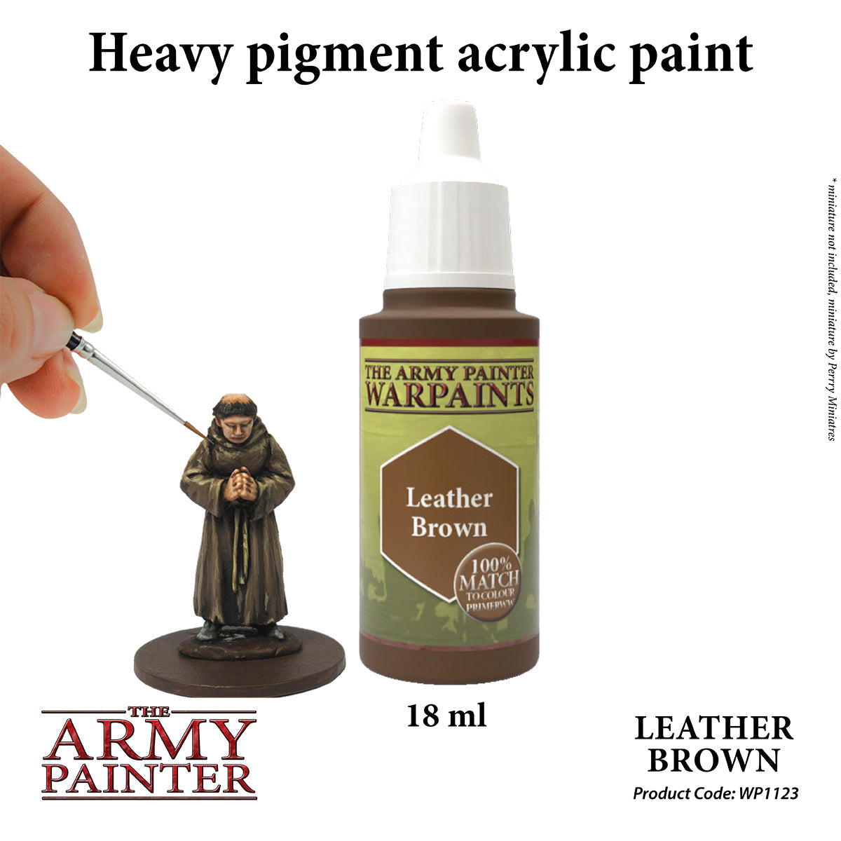 Warpaints: Leather Brown - Premium Matte Finish for Cosplay, Halloween & Special Effects Makeup - Perfect for Costume Parties & Theatrical Performances
