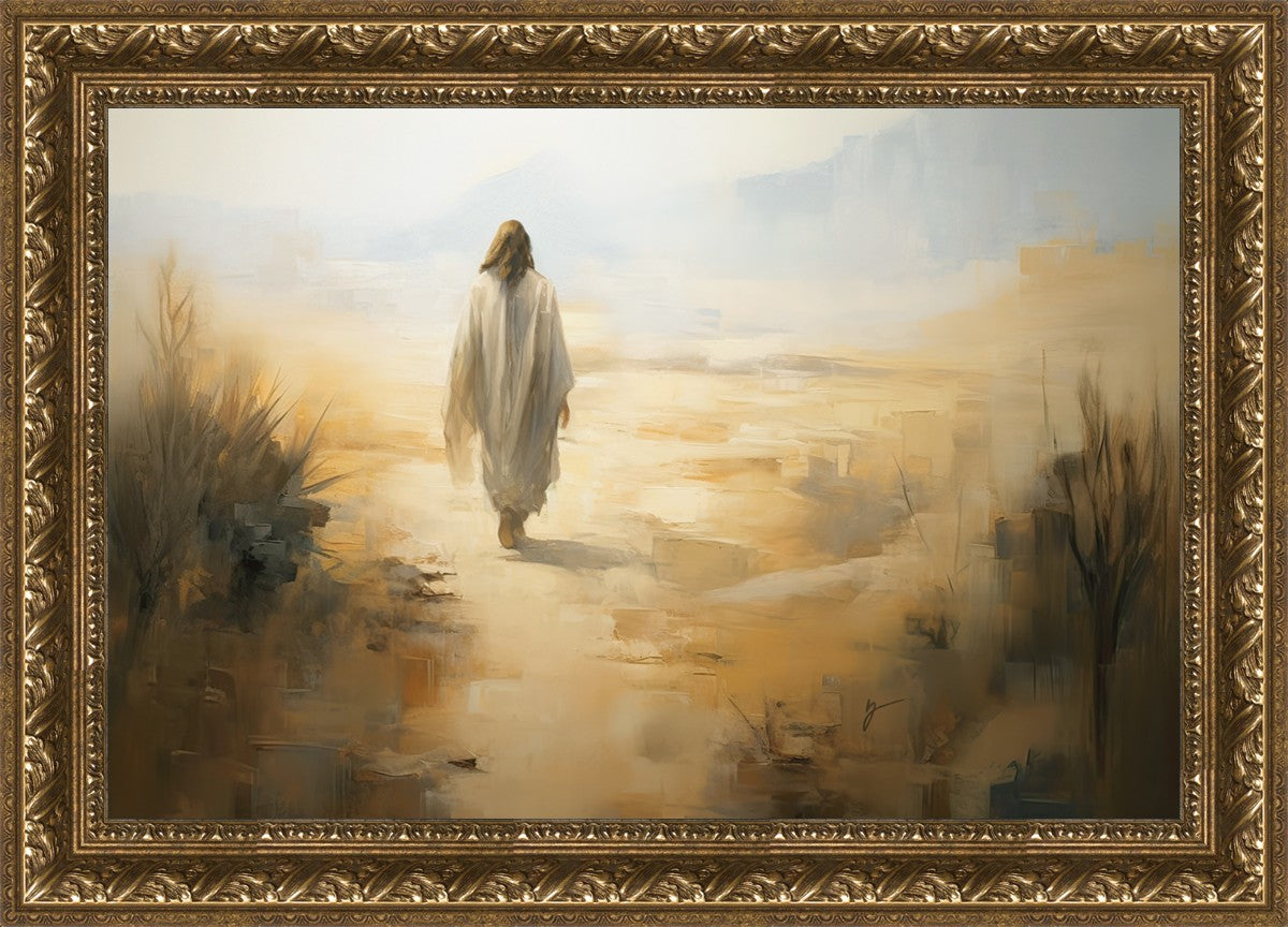 Embracing The Whispers of Solitude - Inspirational Wall Art for Home & Office Decor | Perfect for Meditation Rooms, Living Spaces & Gift Giving