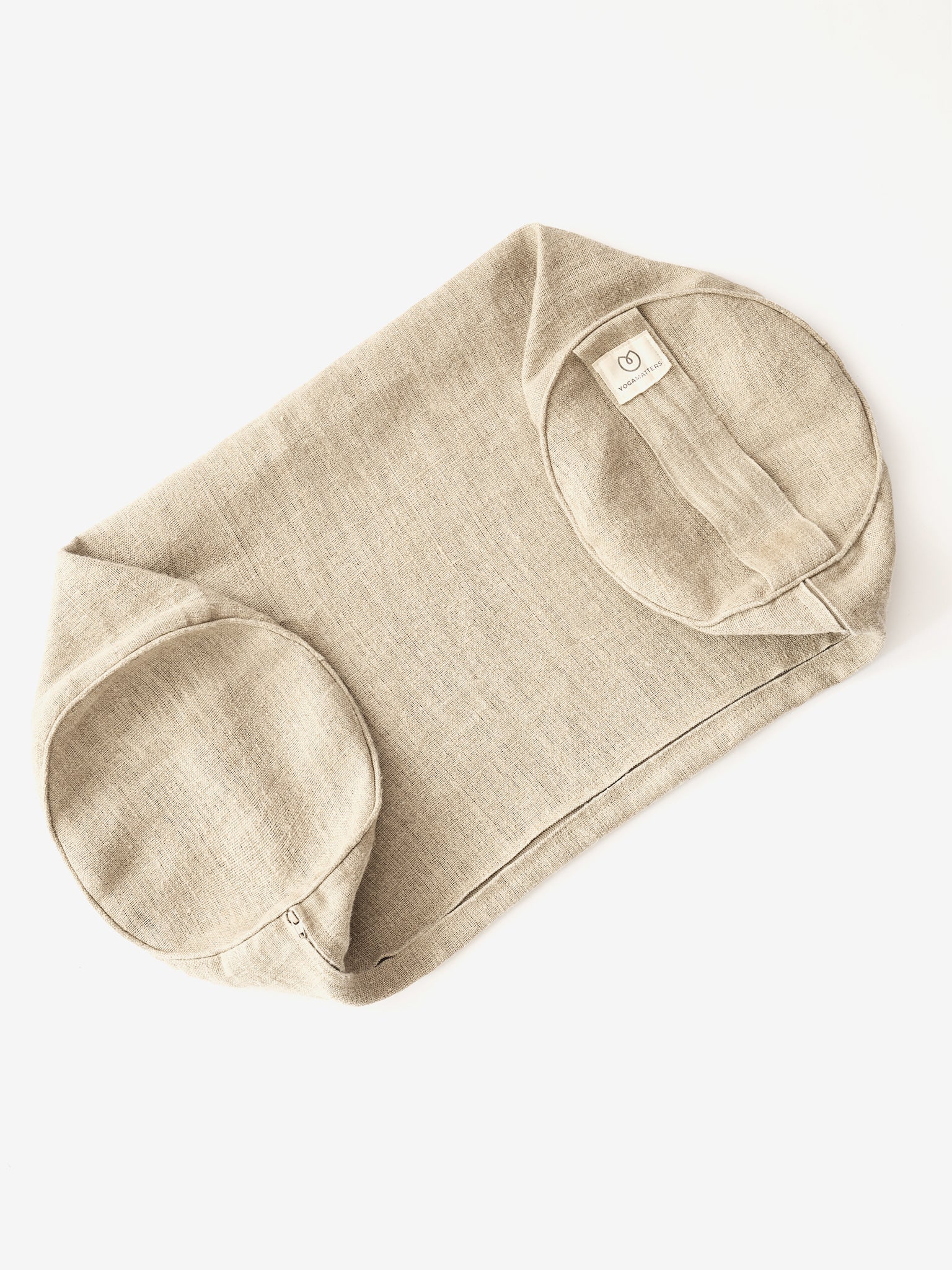 Yogamatters Natural Hemp Bolster Cover - Organic & Eco-Friendly Yoga Pillow Case for Meditation, Relaxation & Home Decor