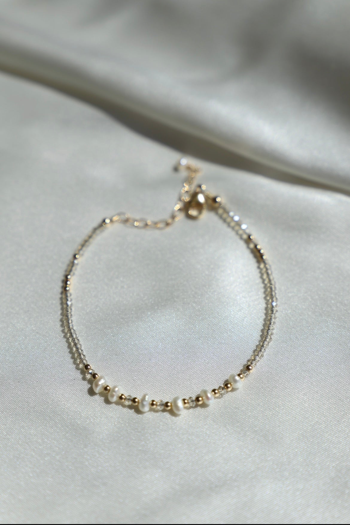 Golden Sands Bracelet - Elegant Adjustable Beaded Bracelet for Women, Perfect for Beach, Vacation & Everyday Wear