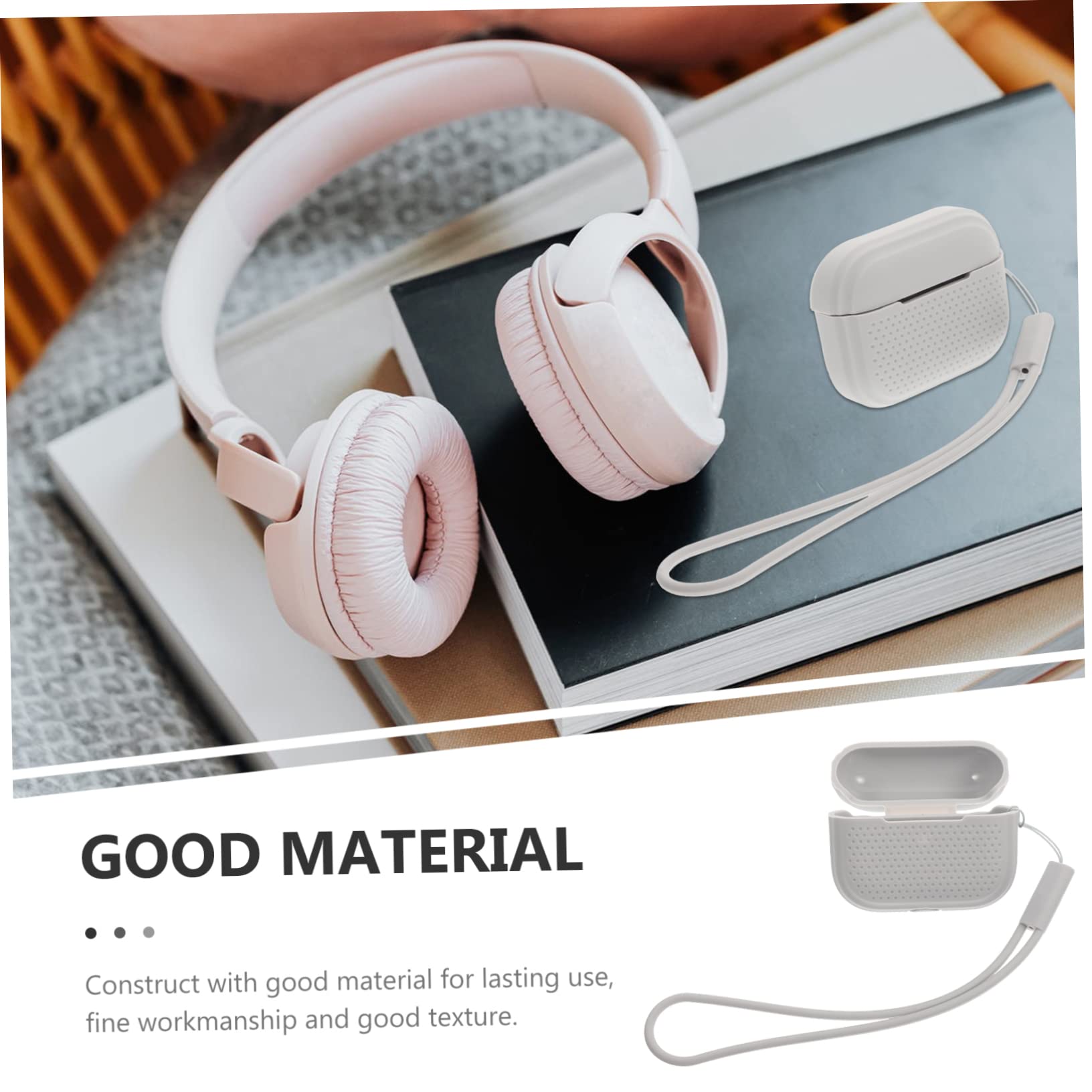 HEMOTON Pro2 Earbuds Case - Protective Headphone Storage for AirPods, Wireless Earbuds | Perfect for Travel, Gym & Daily Use