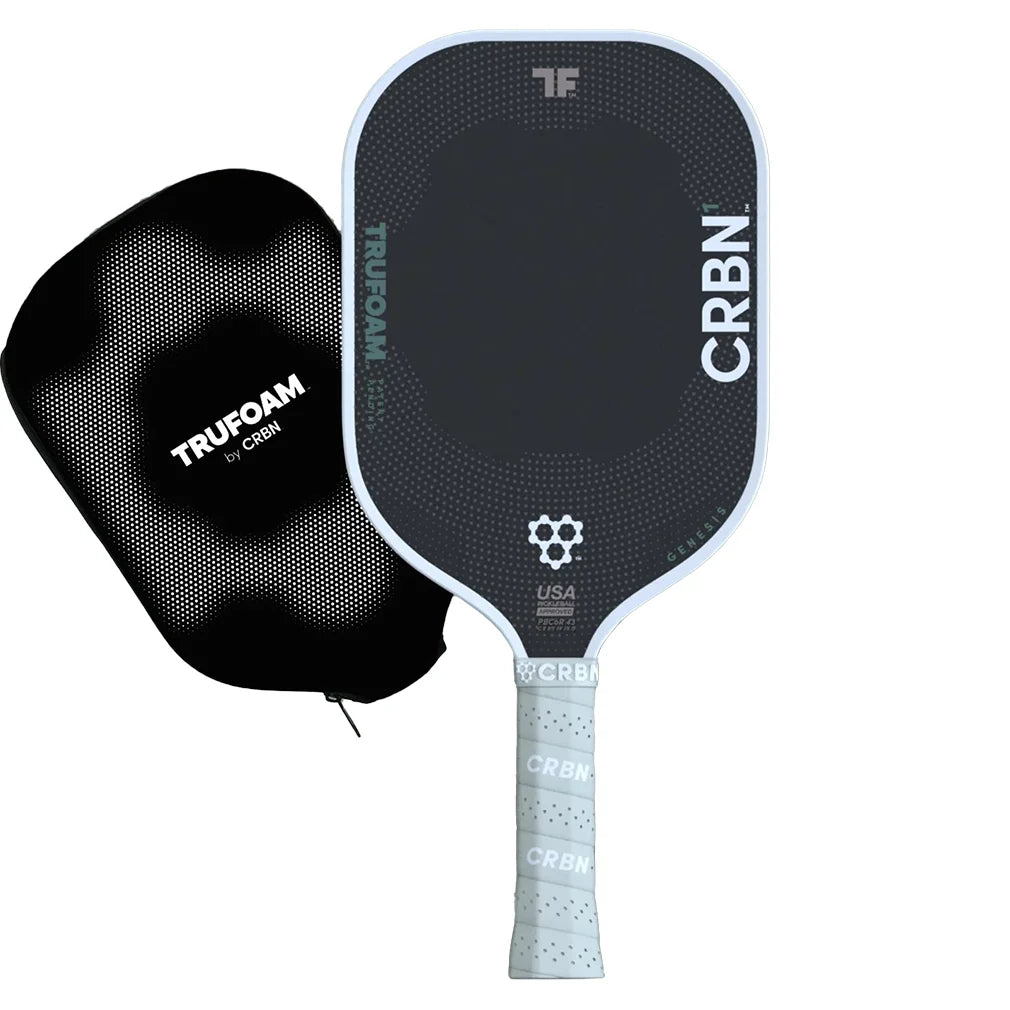 CRBN 1 Trufoam Genesis Pickleball Paddle - Premium Carbon Fiber Paddle for Control & Power | Perfect for Tournament Play & Recreational Games