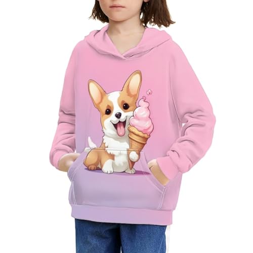 Pink Ice Cream Corgi