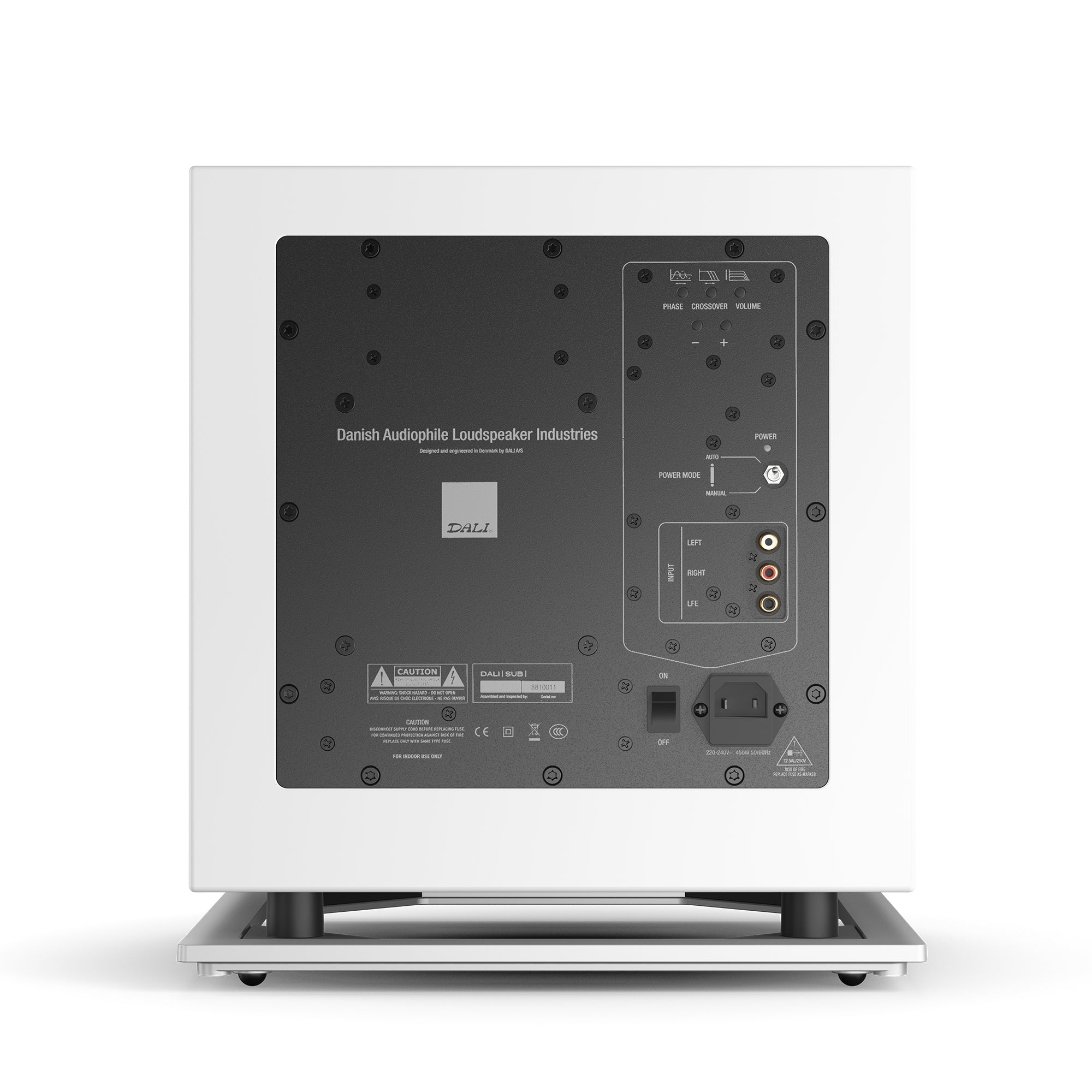 DALI M 10 D Subwoofer - High Performance 10-Inch Powered Subwoofer for Home Theater & Music | Perfect for Living Rooms, Gaming Setups & Home Audio Systems