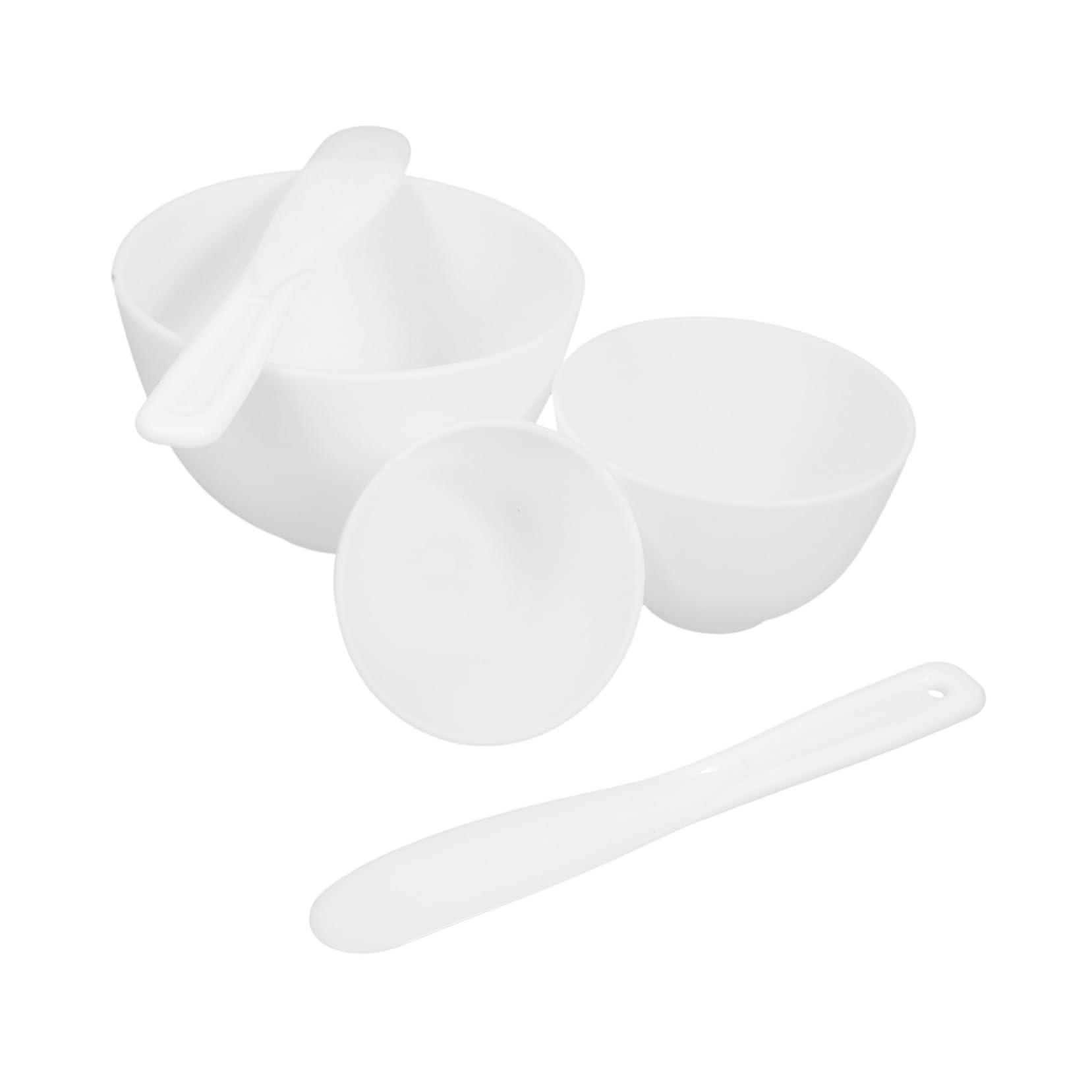 **Silicone Mask Mixing Bowl Set - DIY Facial Mask Making Kit for Spa & Skincare at Home - Perfect for DIY Beauty Treatments, Facials, and Relaxation**