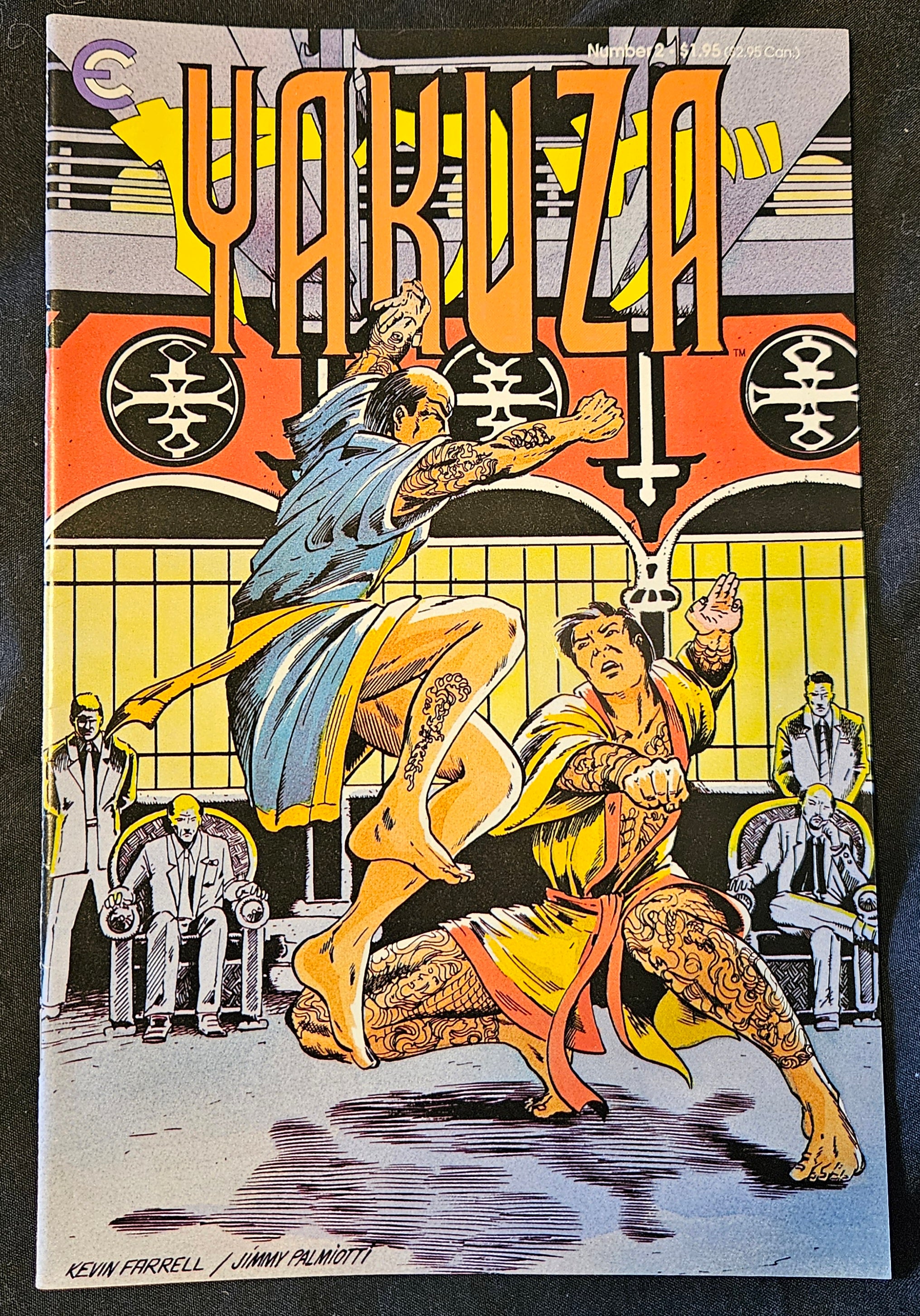 Yakuza #2 - Eternity Comics Manga | Action-Packed Crime Story | Perfect for Manga Collectors & Comic Book Fans