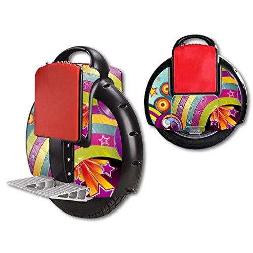 MightySkins Vinyl Skin Wrap Cover Sticker for Airwheel X3 Self-Balancing Electric Unicycle Scooter - Durable Protection & Custom Design - Perfect for Commuting, Urban Travel & Outdoor Adventures