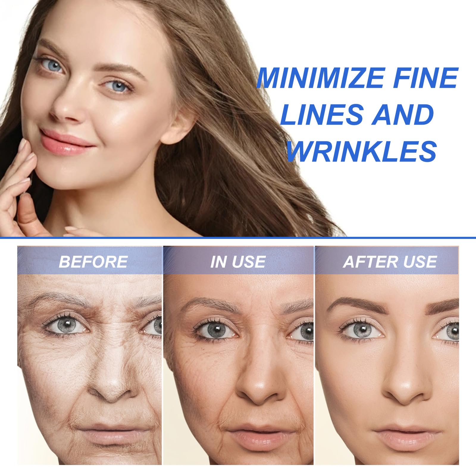 Botox Stock Anti-Aging Facial Serum 1 Fl Oz - Instant Face Tightening, Reduces Fine Lines & Wrinkles, Boosts Collagen, Hydrates & Plumps Skin - Perfect for Daily Skincare Routine & Nighttime Rejuvenation