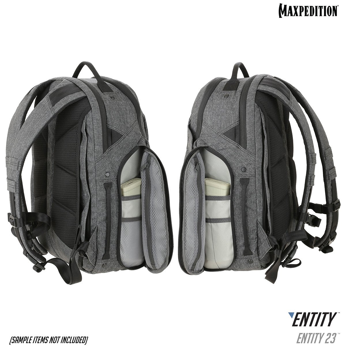 Entity 23™ CCW Concealed Carry Laptop Backpack 23L - Waterproof Anti-Theft Business Travel Backpack for Men & Women - Perfect for Office, College, Airplane & Everyday Commute