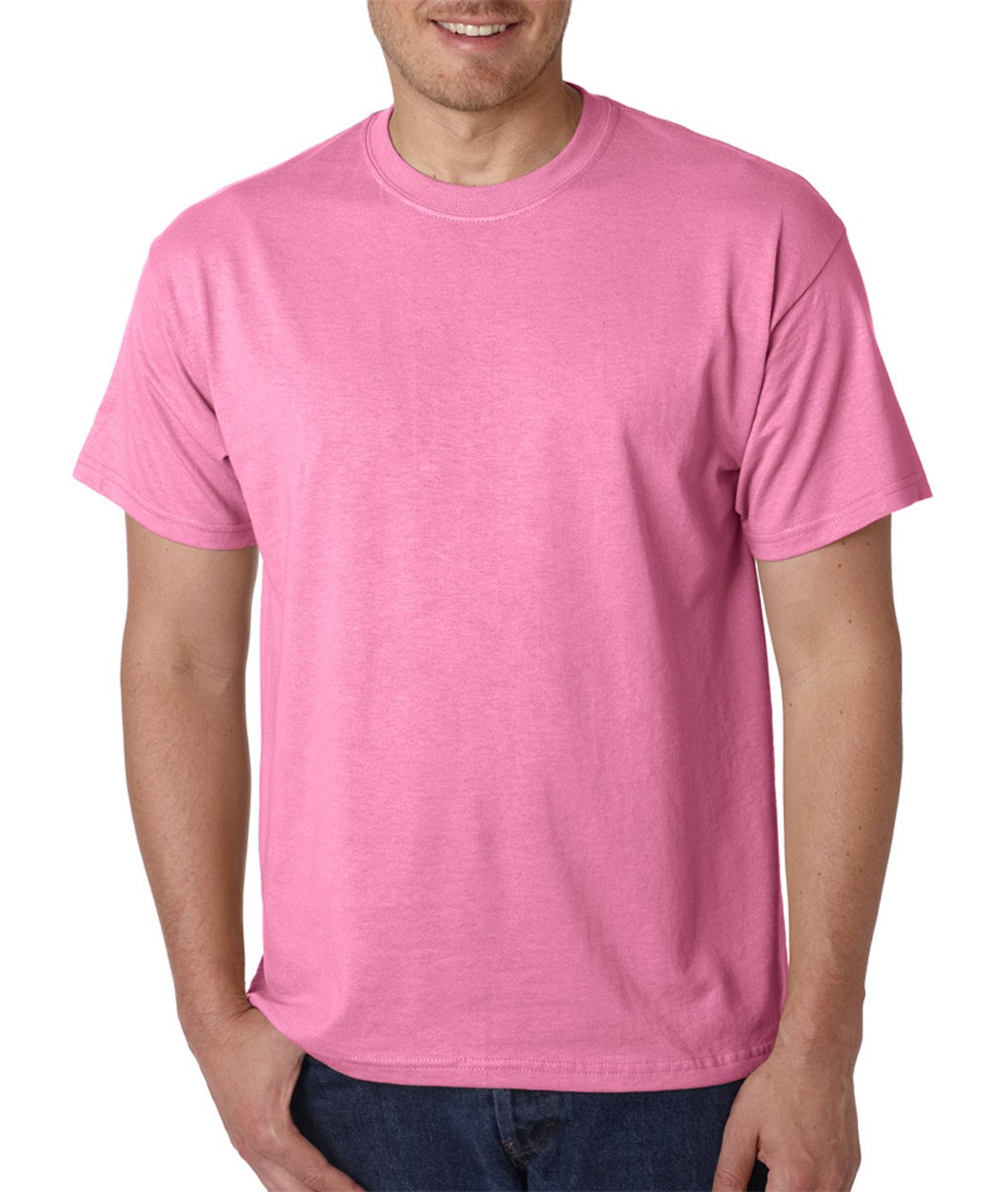 Gildan Men's DryBlend Moisture Wicking 7/8 Inch Crew Neck T-Shirt - Breathable Quick-Dry Activewear for Gym, Running & Casual Wear