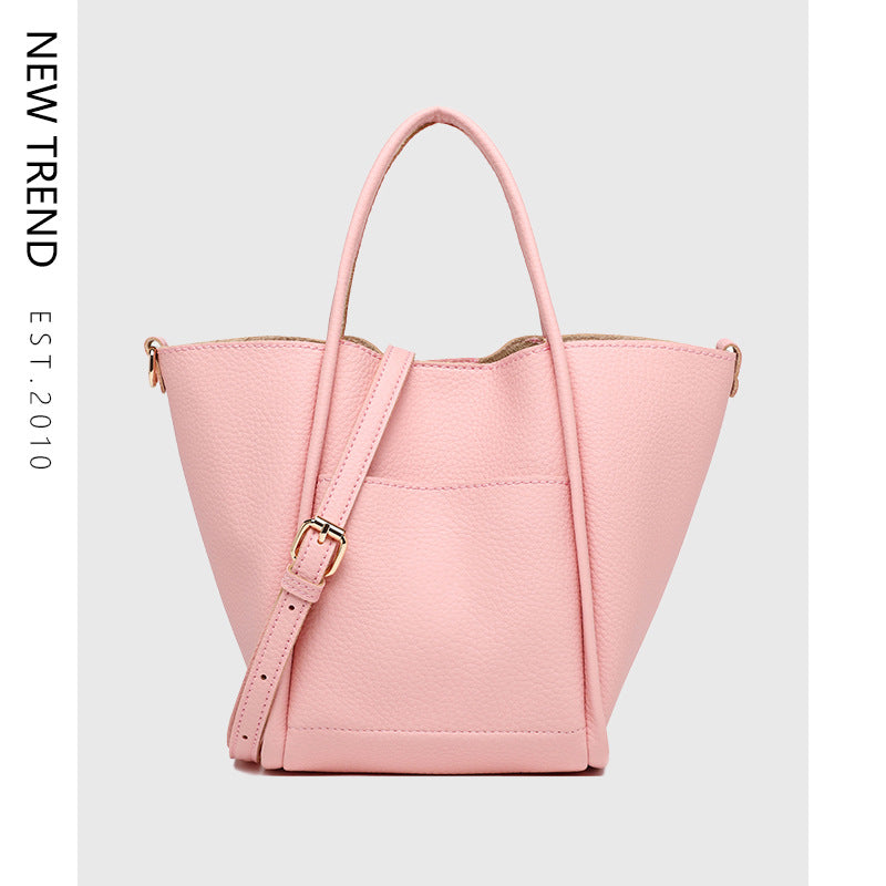 Eco-Friendly Vegan Leather Tote Bag for Women - Large Capacity Shoulder Bag, Crossbody Purse & Underarm Handbag - Perfect for Work, Travel & Daily Use