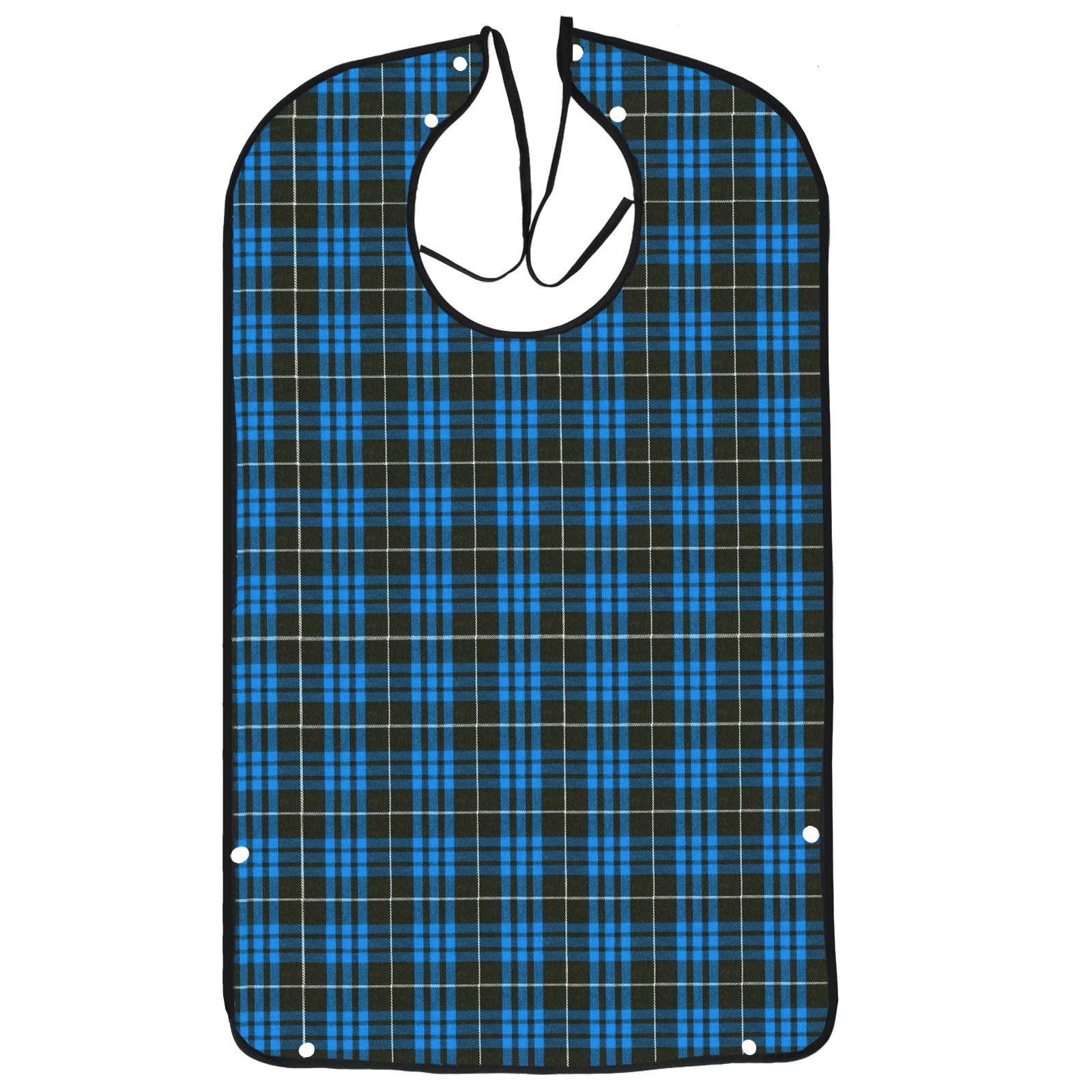 Waterproof Adult Bibs for Women - Machine Washable Dining Bibs with Crumb Catcher - Elderly & Disabled Clothing Protectors for Mealtime, Nursing Homes & Assisted Living