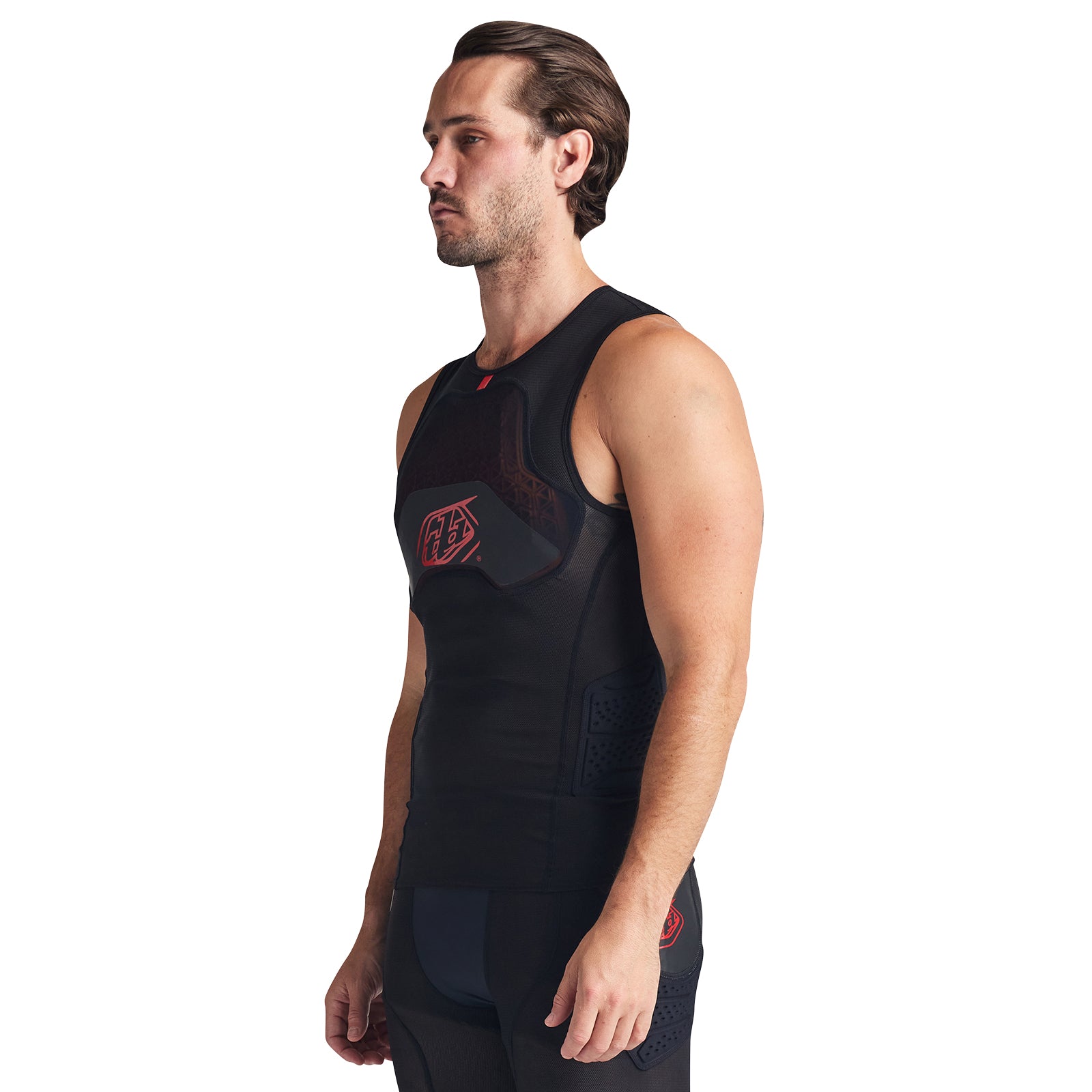 D3O Protective Vest Baselayer - Solid Black for Stage Performers & Ghost Hunting | Lightweight & Impact-Resistant Safety Gear