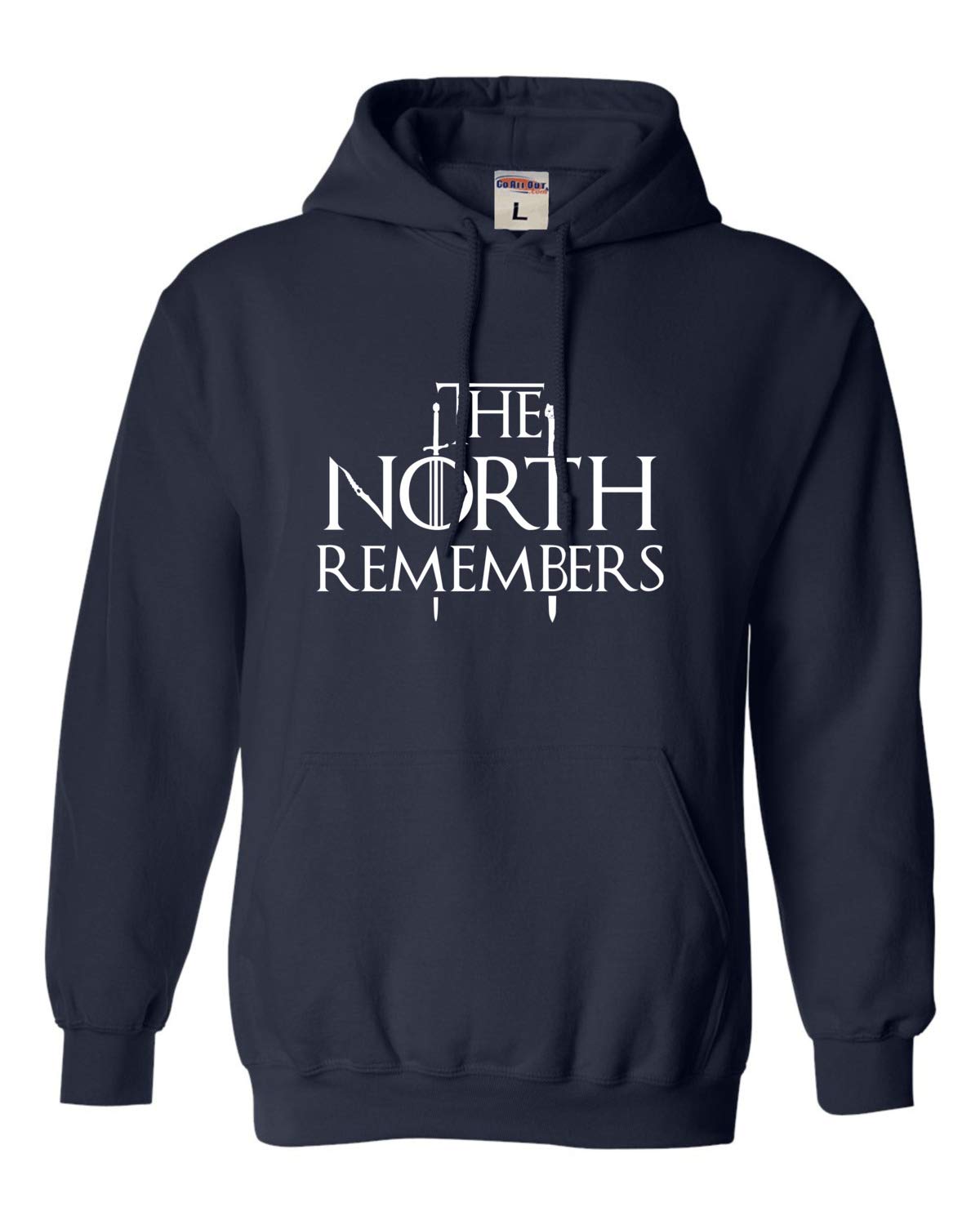 The North Remembers Hoodie - Unisex Pullover Sweatshirt for Men & Women | Winter Warmth, Casual Wear & Game of Thrones Fan Merch