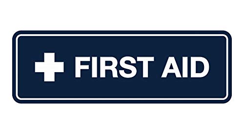 Navy Blue / White