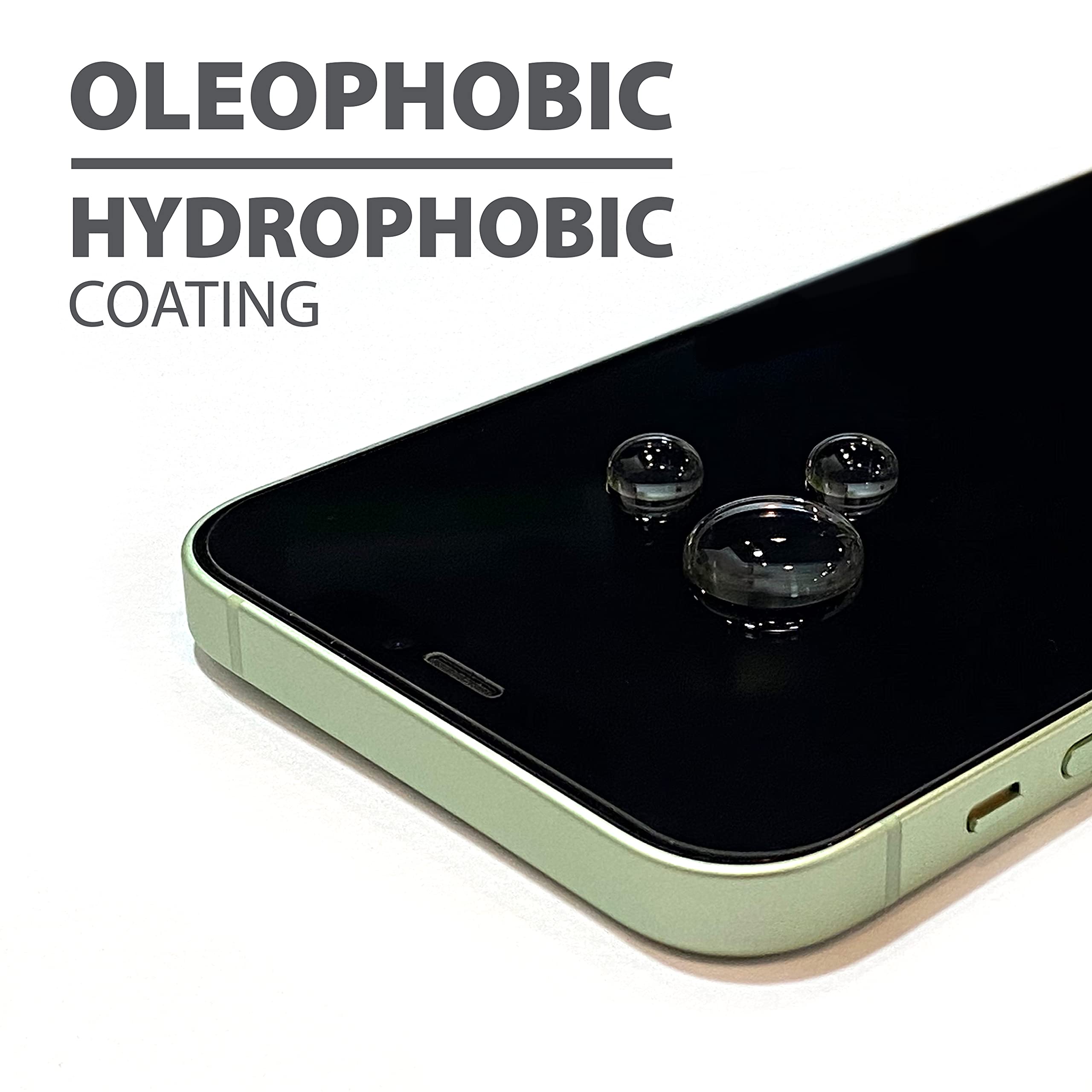 Flexible Glass Screen Protector for iPhone 12 Pro/12 - 9H HD for Gaming & Work