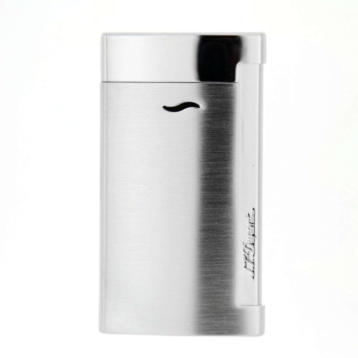 ST Dupont Slim 7 Chrome Lighter - Premium Butane Cigar & Cigarette Accessory for Gifts, Travel & Luxury Lifestyle