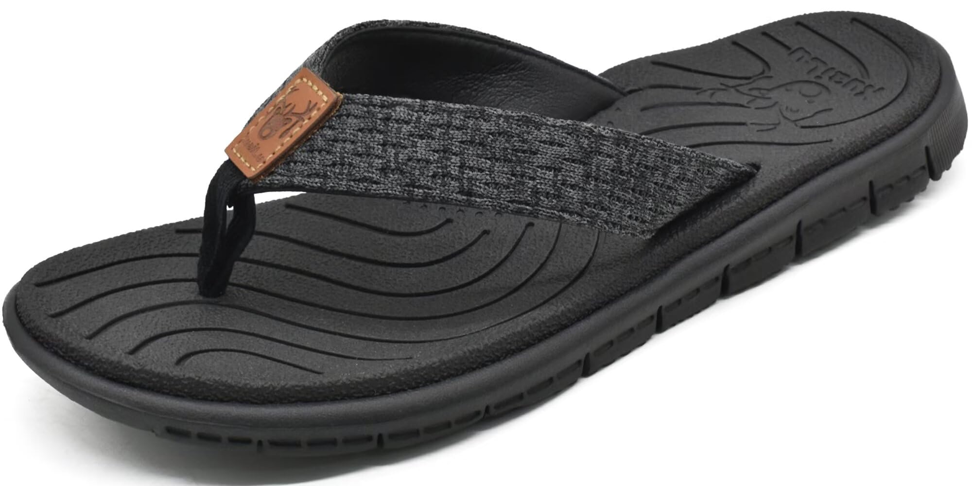KuaiLu Women's Flip Flops - Comfortable Yoga Mat Cushion with Arch Support, Lightweight Non-Slip Thong Sandals for Walking, Beach & Summer Wear - Perfect for Yoga, Travel and Casual Outings