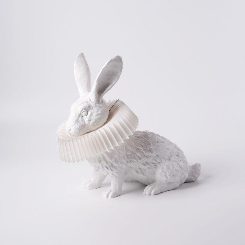 Rabbit X Table Lamp - Modern LED Nightstand Light for Bedroom, Living Room, Office - Warm White & Cool White Dimmable Desk Lamp with USB Port - Perfect for Reading, Working, and Relaxing