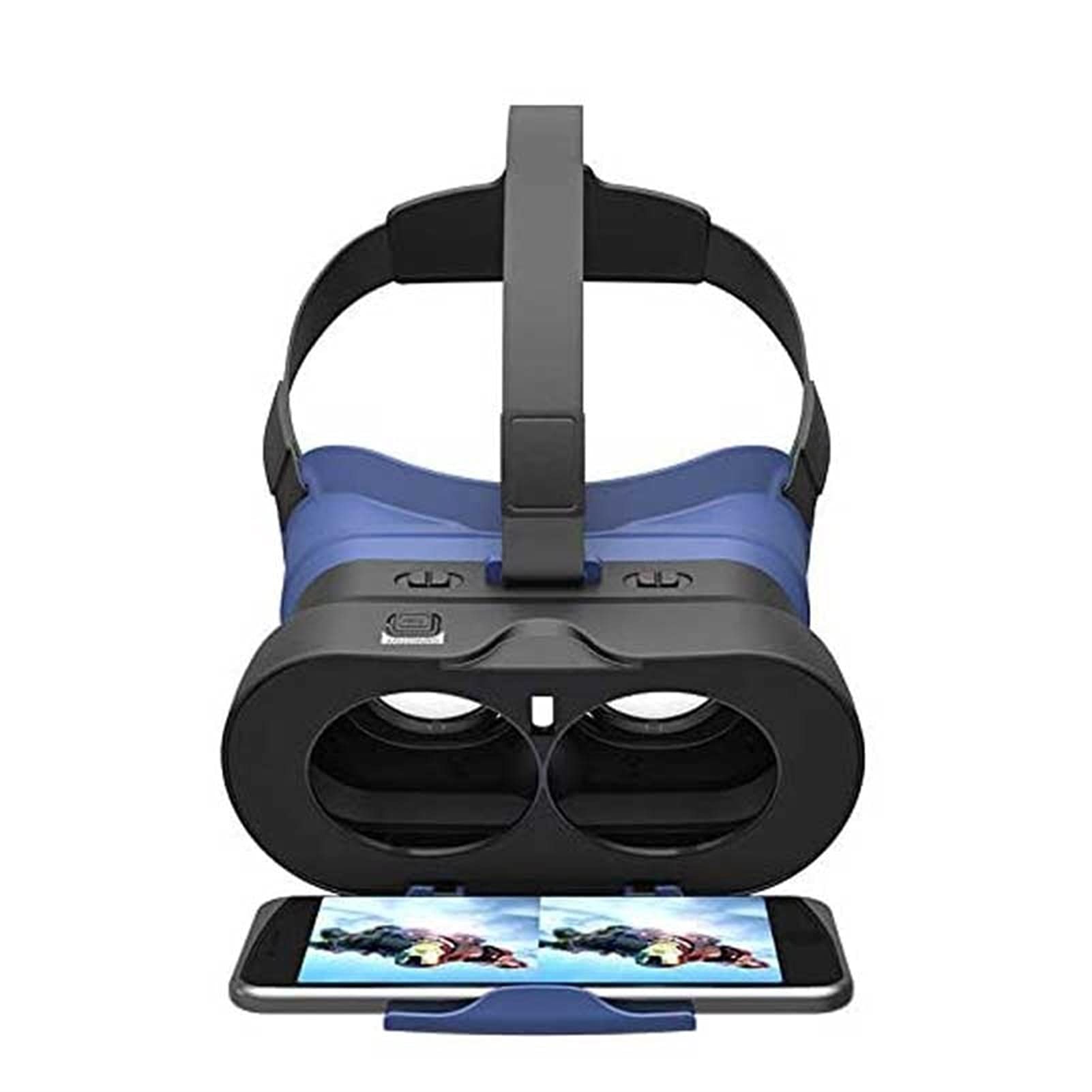 Best VR Headset for 3D Movies & Games - Virtual Reality Glasses Compatible with iPhone, Android Smartphones | Perfect for Home Entertainment & Gaming Experience