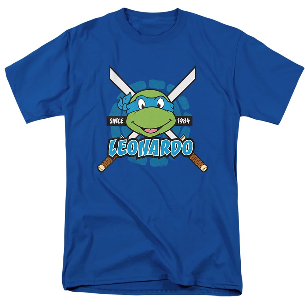 LOGOVISION TMNT Teenage Mutant Ninja Turtles 1984 Collection Unisex Adult T-Shirt | Retro Graphic Tee for Fans | Casual Wear & Comic Con Outfits